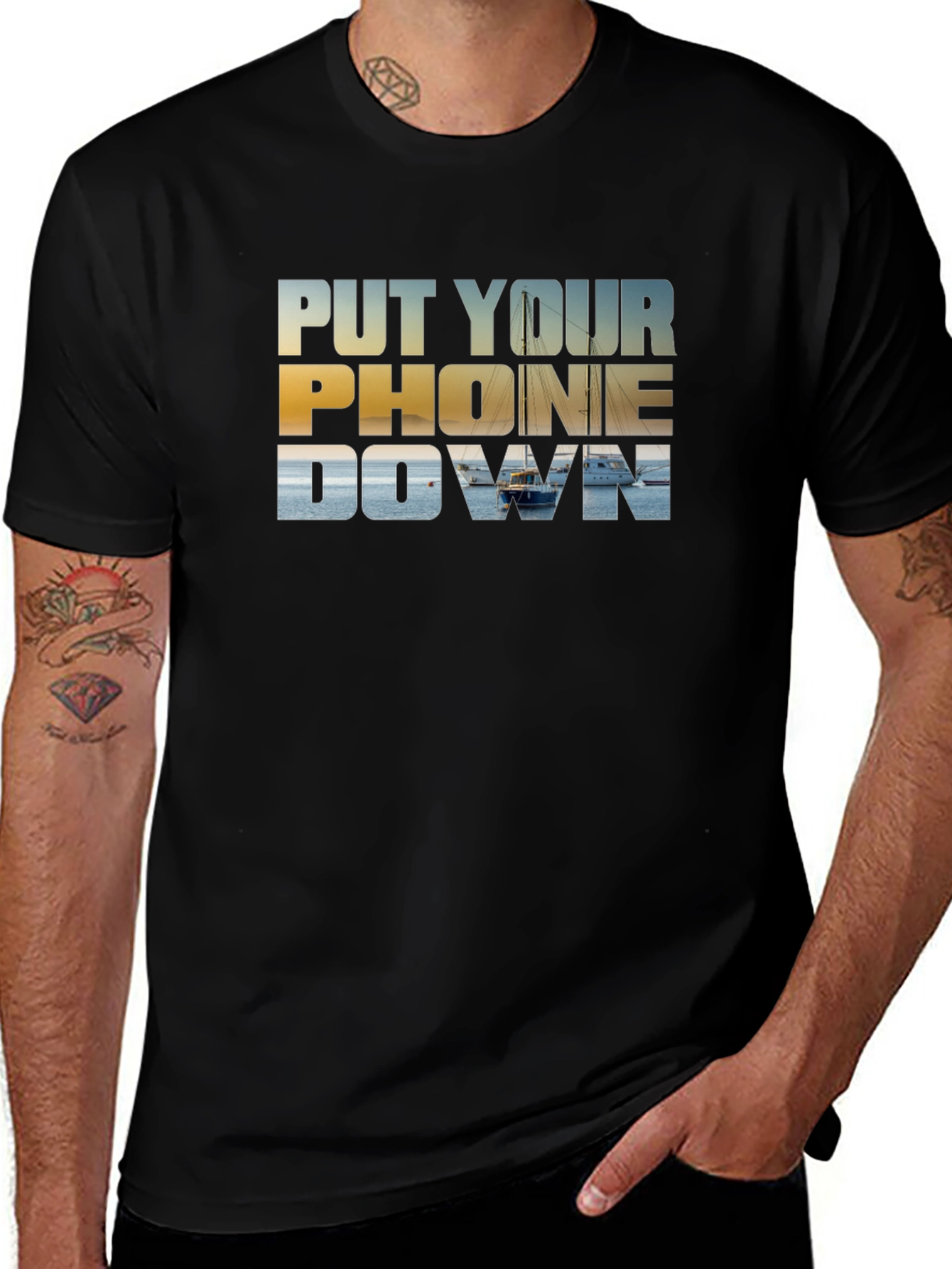 Variant 30 of Put Your Phone Down T-Shirt