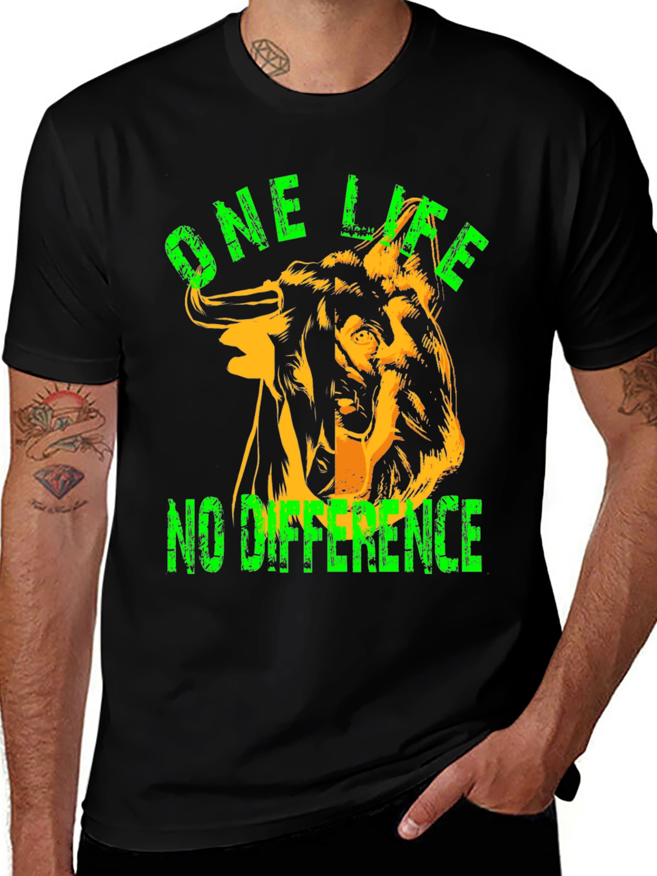 Variant 29 of One Life, No Difference Tee