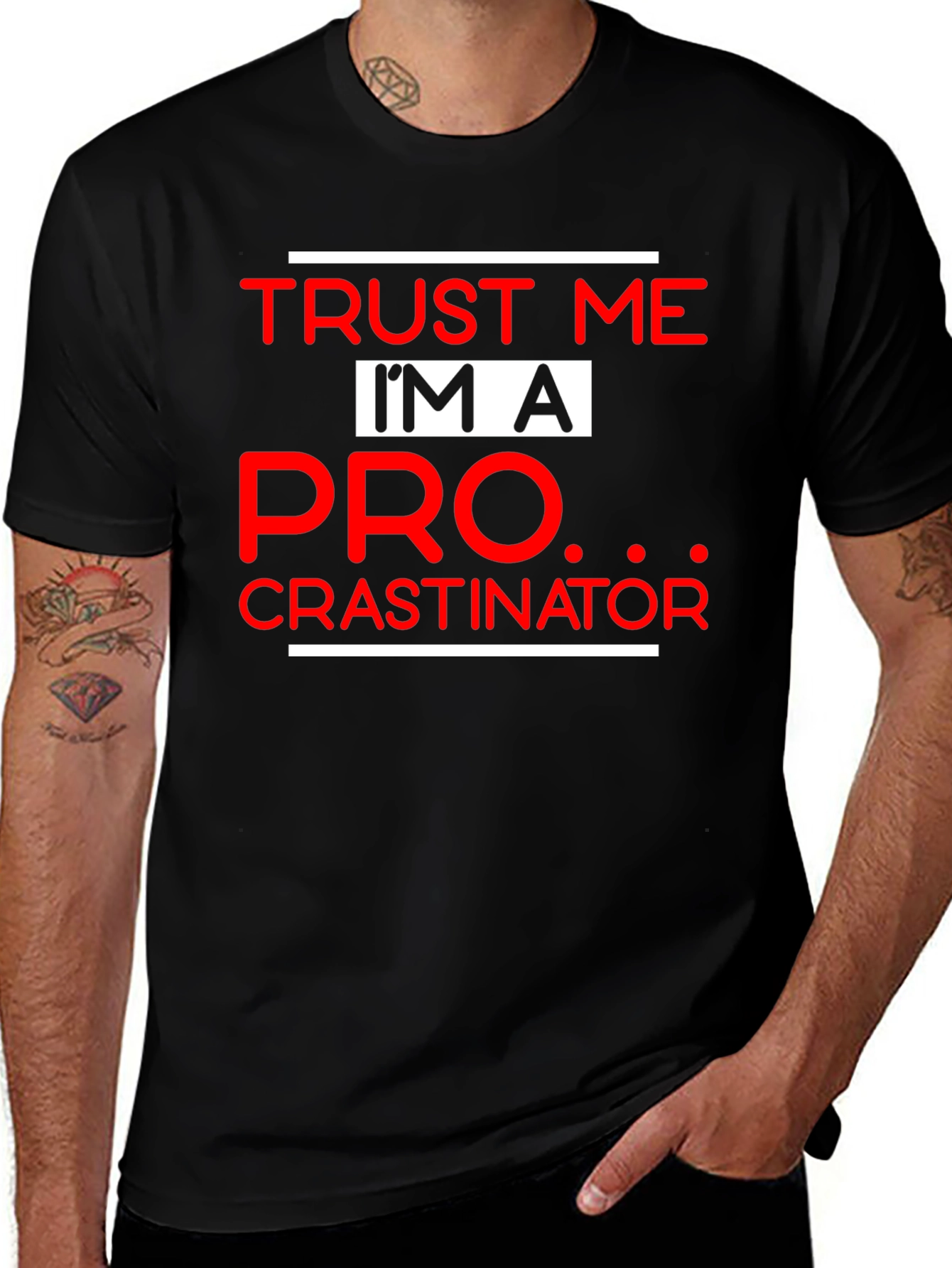 Variant 15 of Procrastinator T-Shirt Funny Slogan Tee