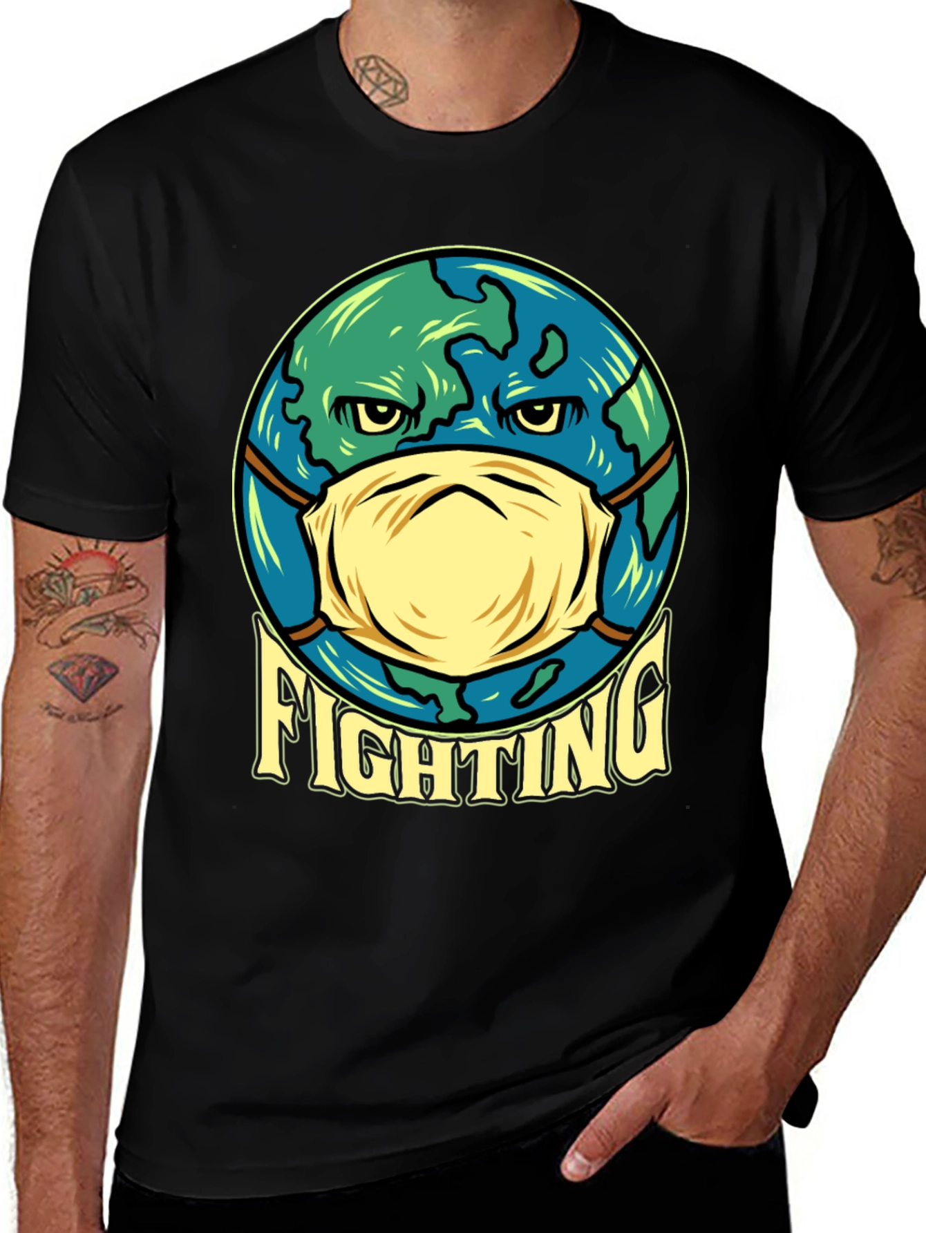 Variant 29 of Fighting Earth T-Shirt
