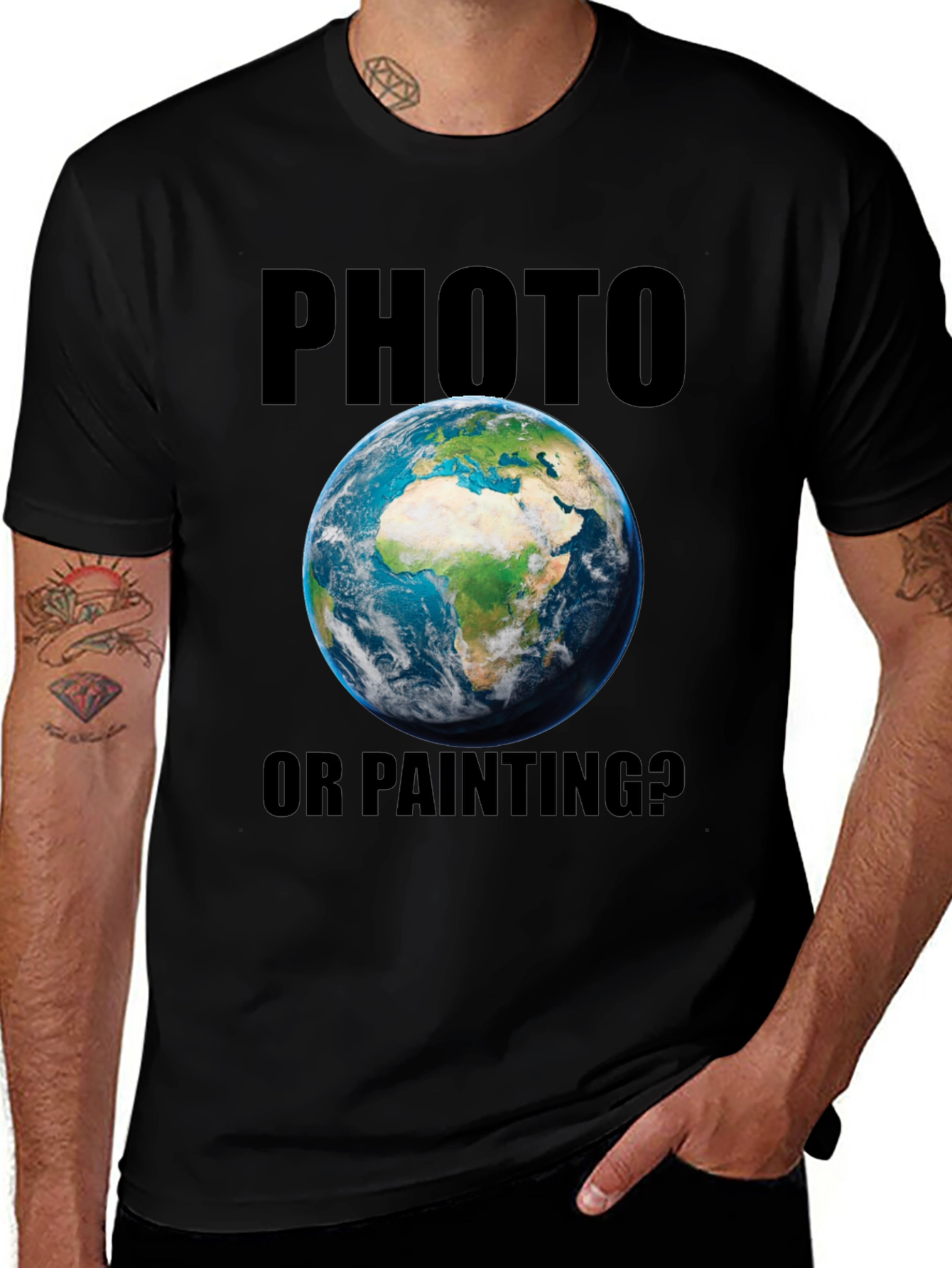 Variant 26 of Photo or Painting Earth T-Shirt