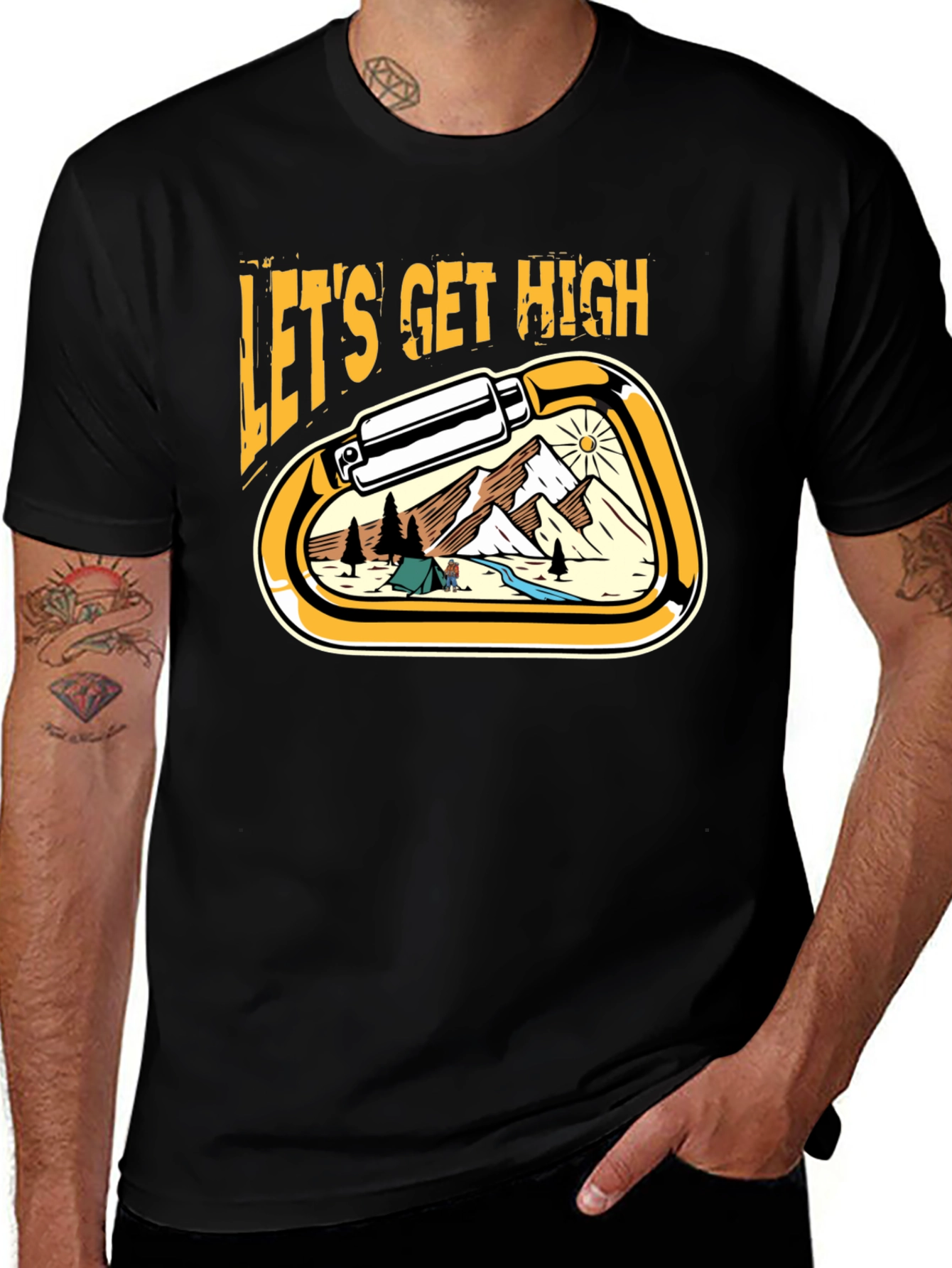 Variant 6 of Let's Get High Adventure T-Shirt