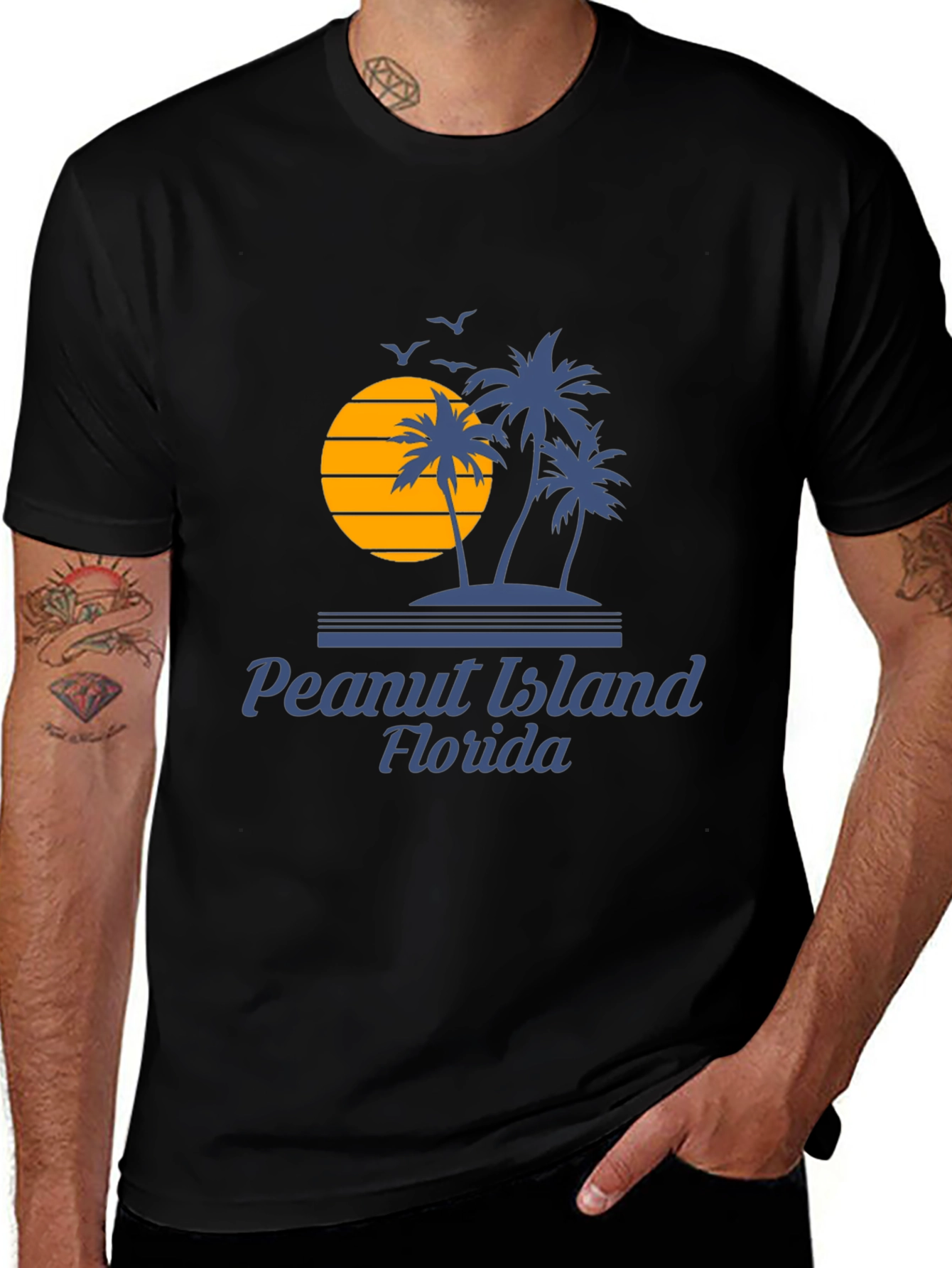 Peanut Island Florida Graphic T-Shirt
