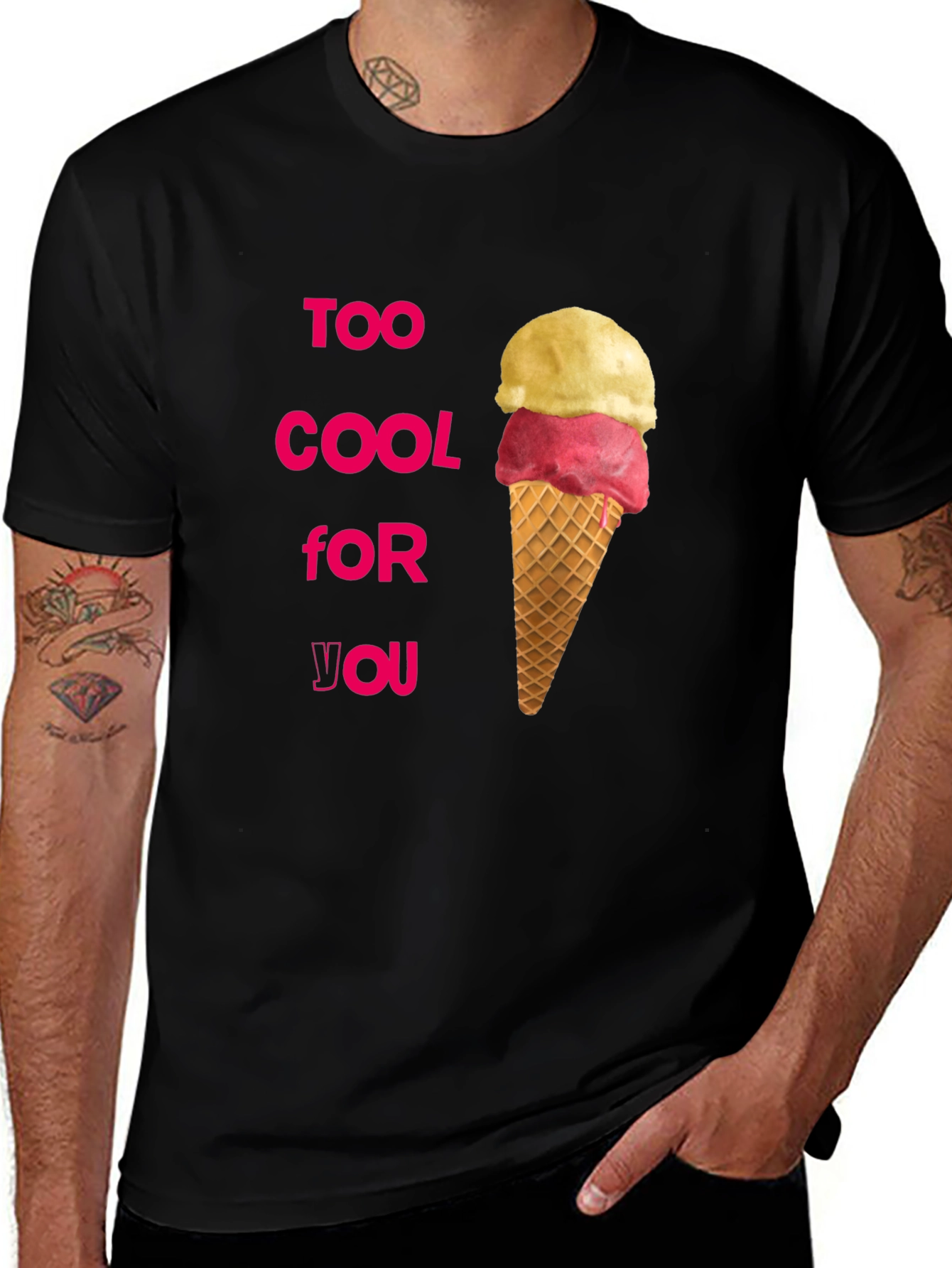 Variant 28 of Too Cool Ice Cream T-Shirt