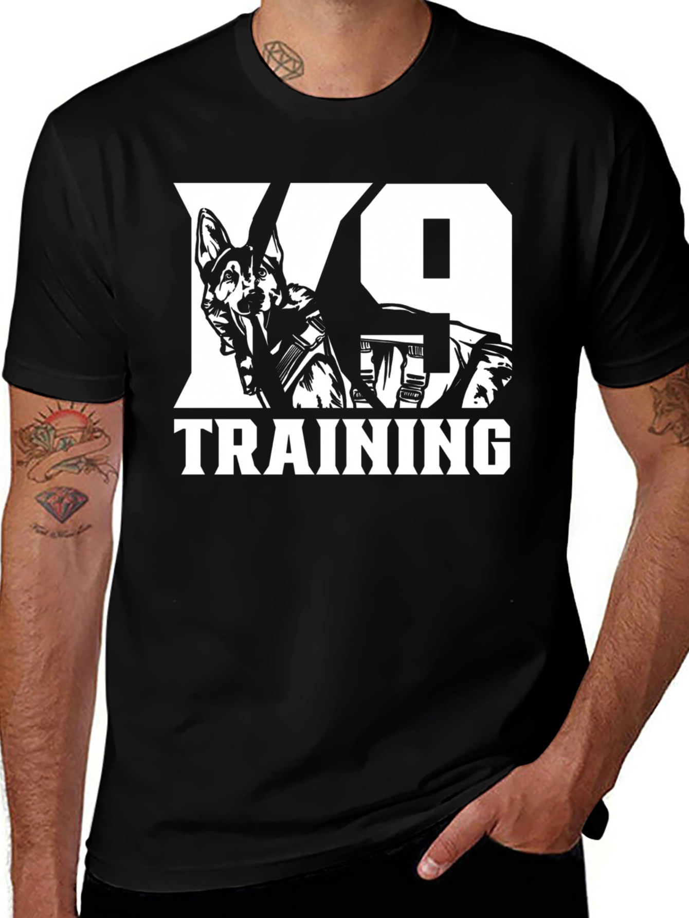 K9 Training Dog Graphic T-Shirt