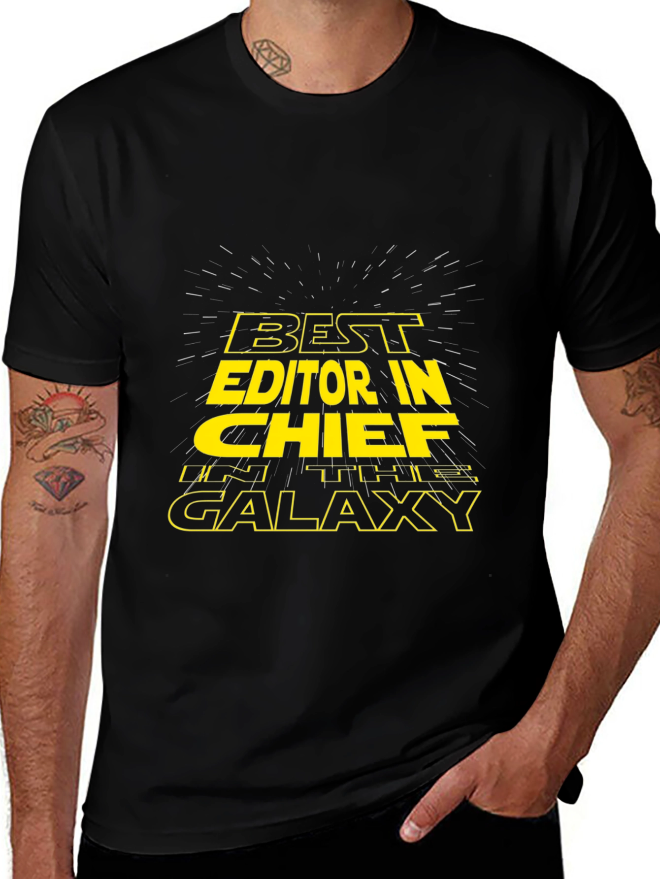 Variant 22 of Best Editor in Chief Galaxy T-Shirt