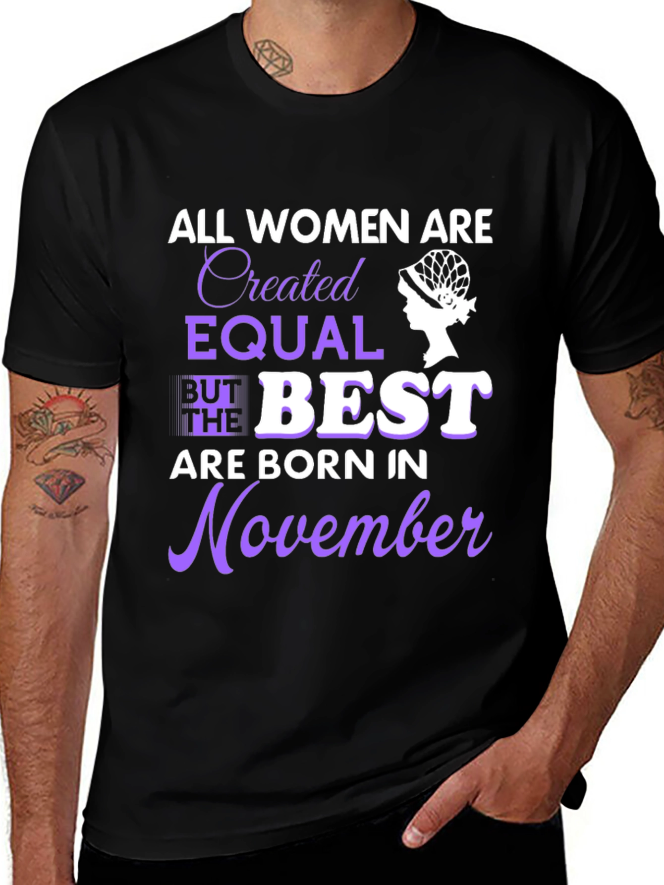 Variant 10 of All Women are Created Equal T-Shirt