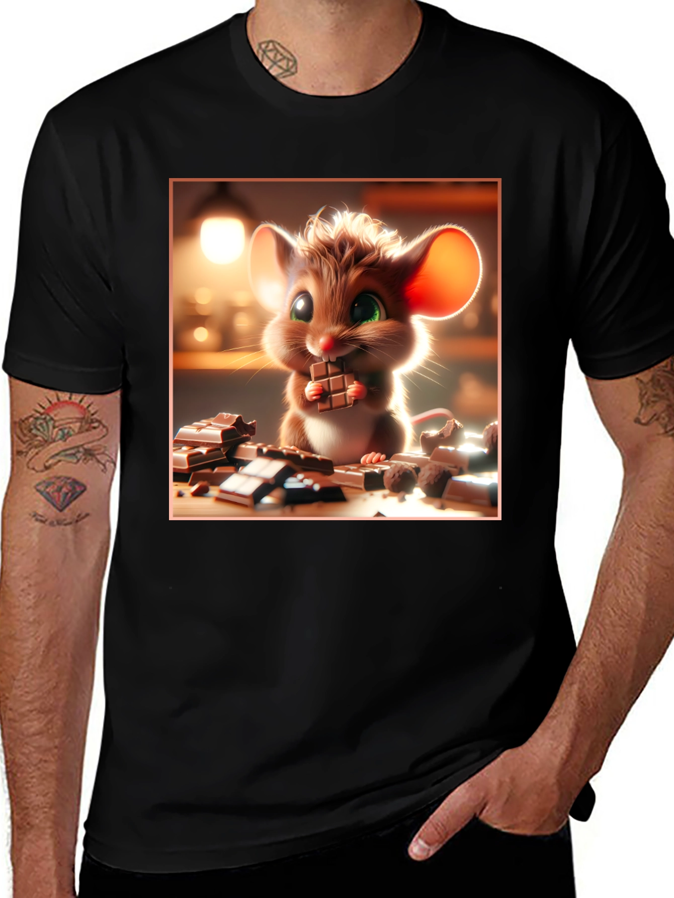 Variant 24 of Chocolate Mouse T-Shirt