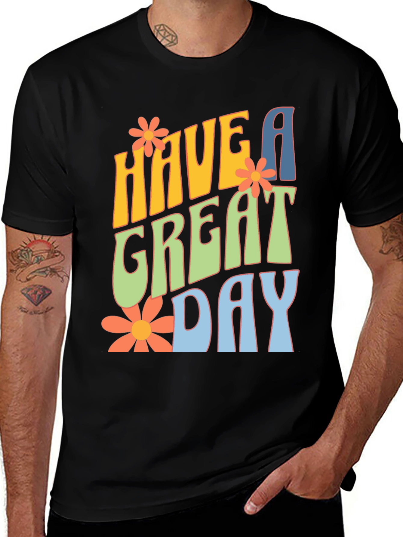 Variant 23 of Retro Have A Great Day Graphic Tee
