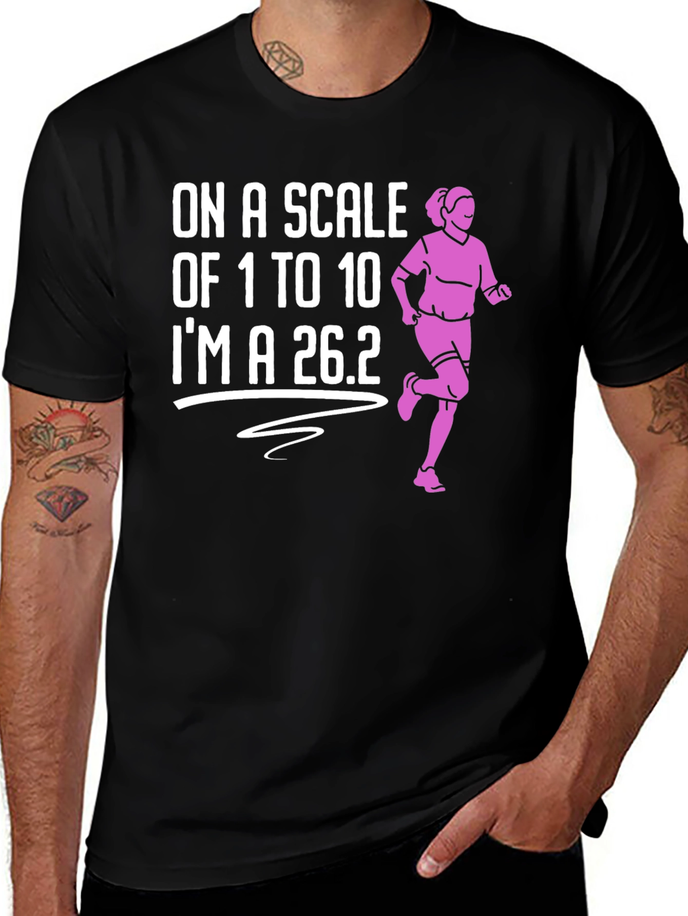 Variant 20 of 26.2 Marathon Runner T-Shirt