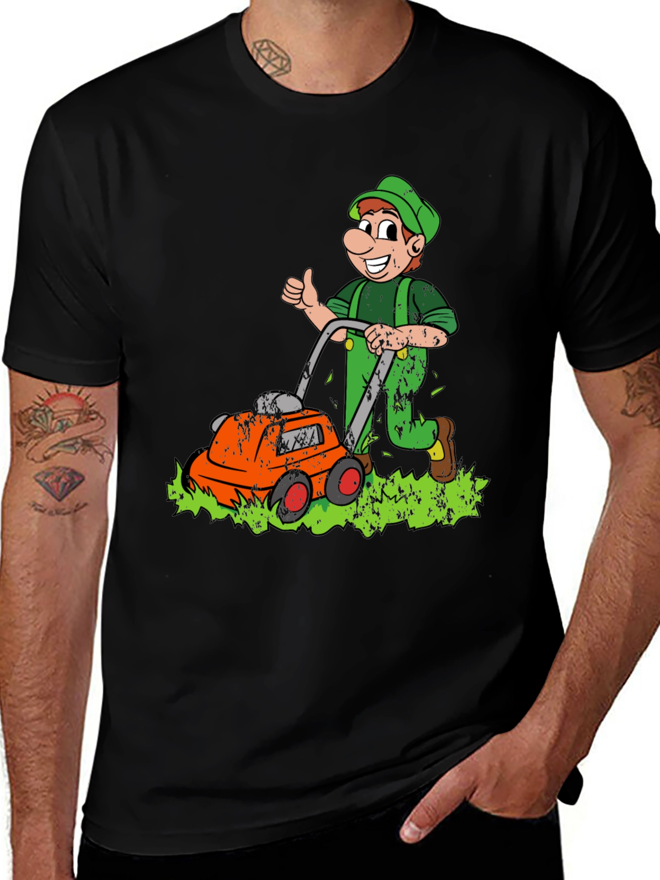 Variant 15 of Lawn Mower Man Graphic Tee