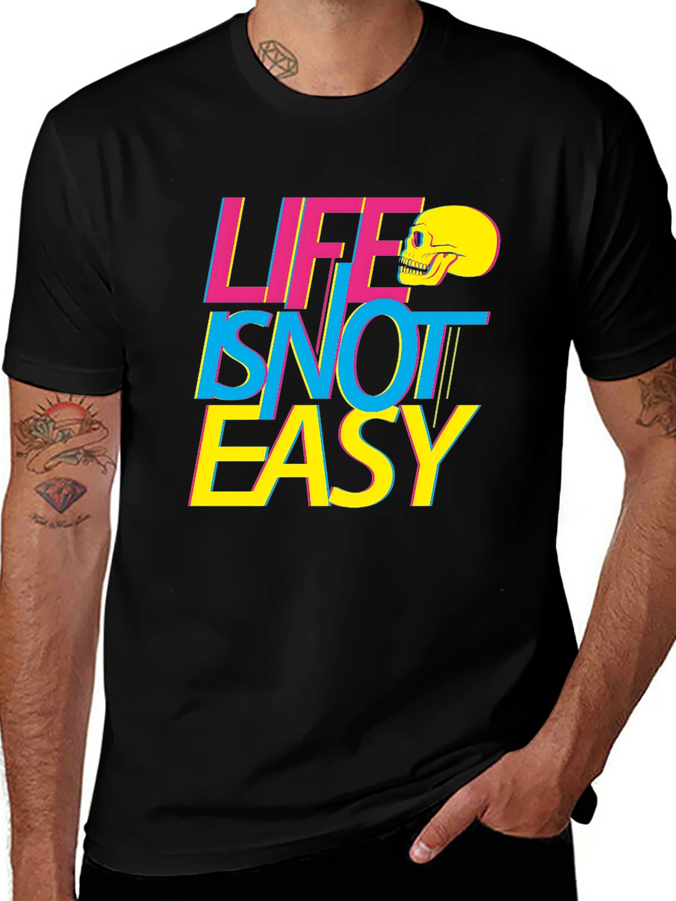 Life Isn't Easy T-Shirt Graphic Tee