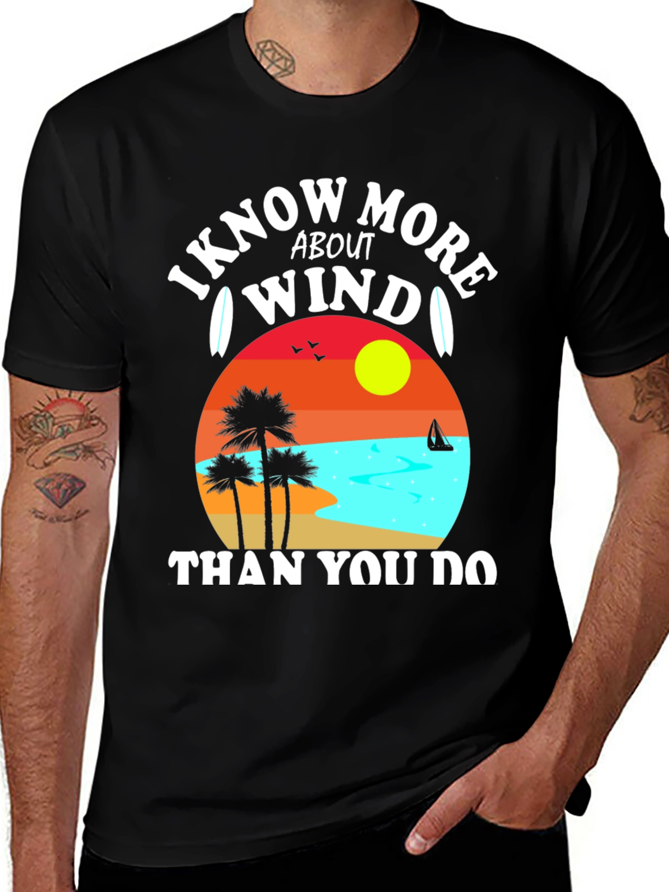 Variant 9 of I Know More About Wind T-Shirt