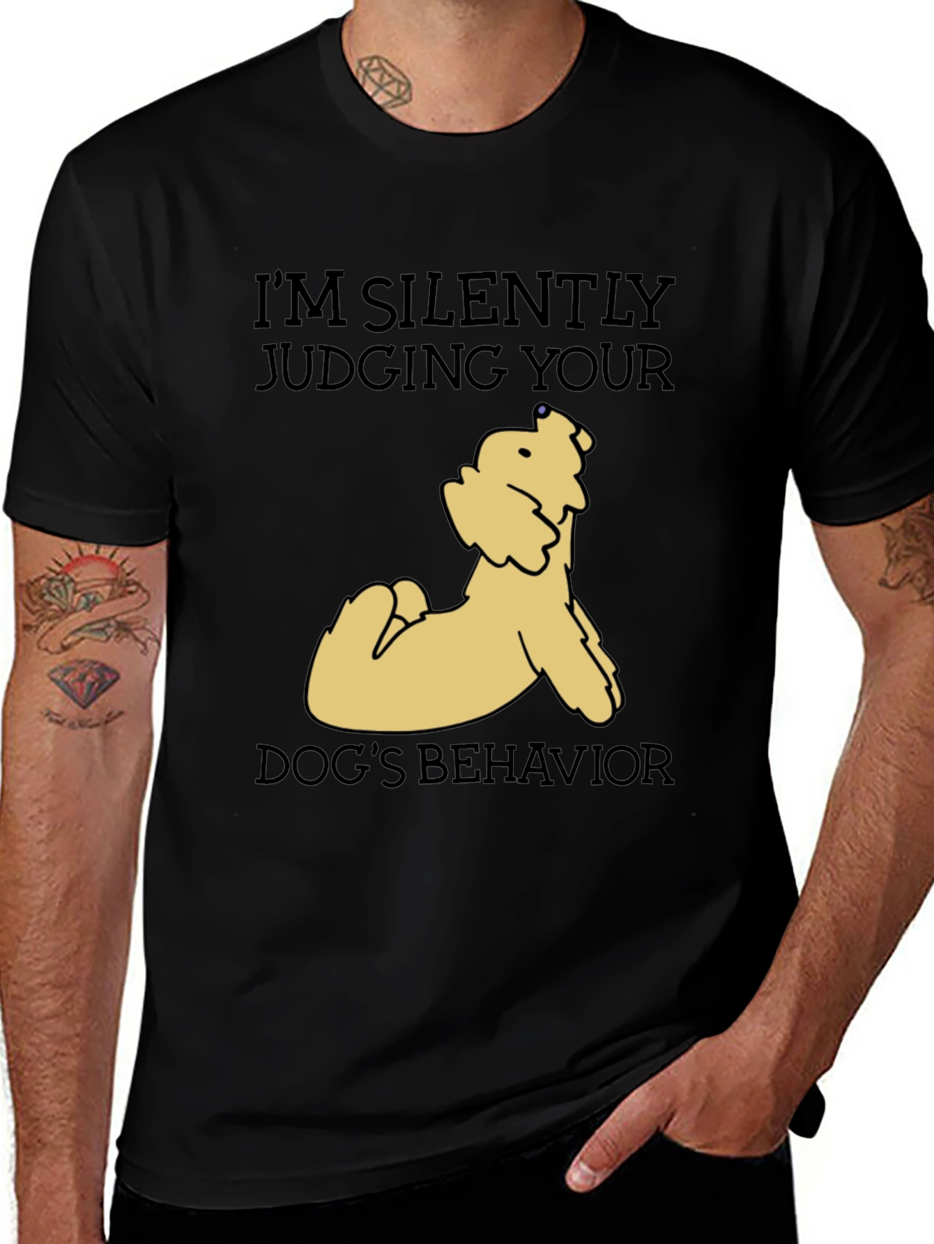 Variant 18 of Dog Behavior Judging Graphic Tee