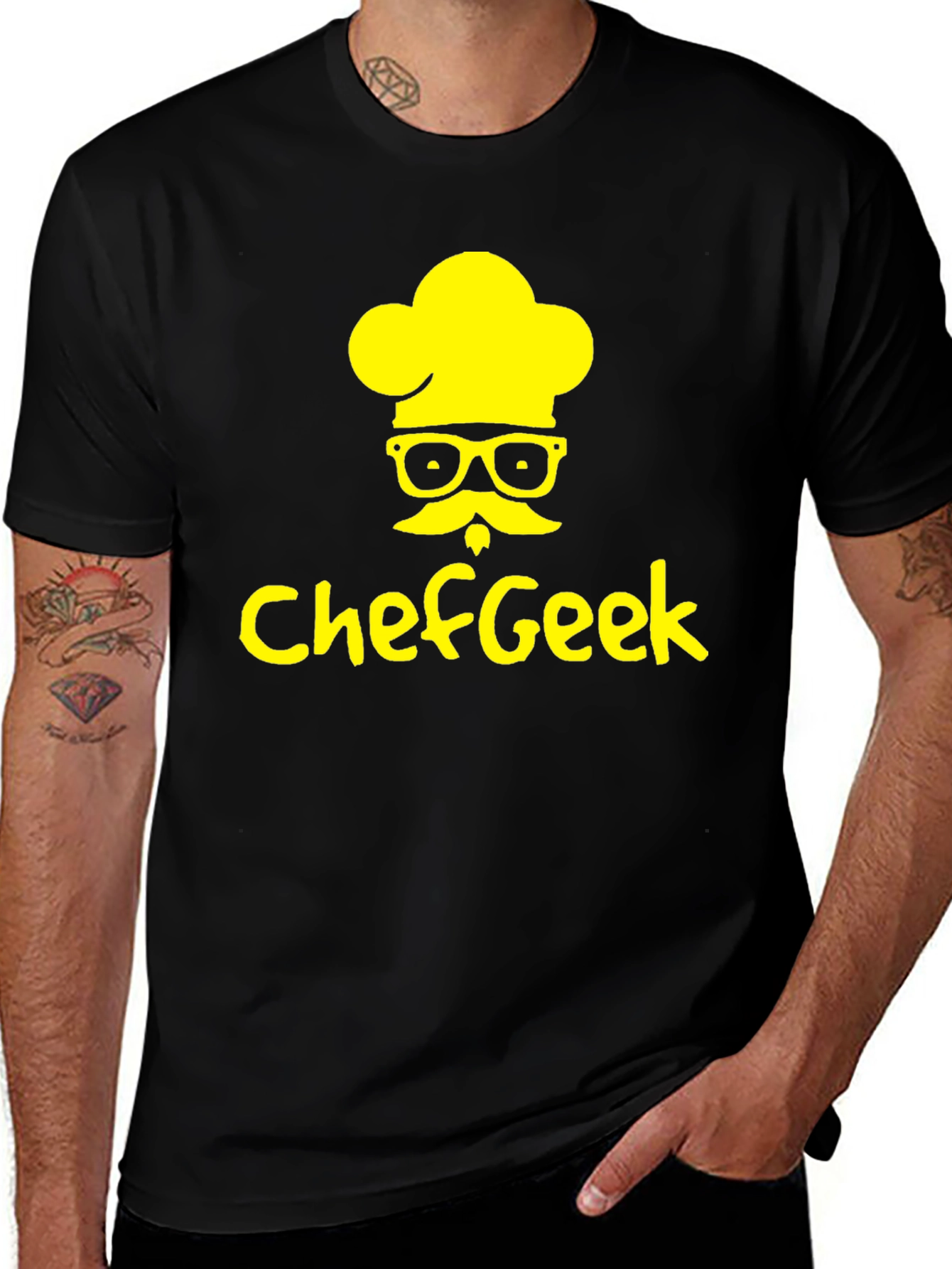 Chef Geek T-Shirt - Unique Culinary Design