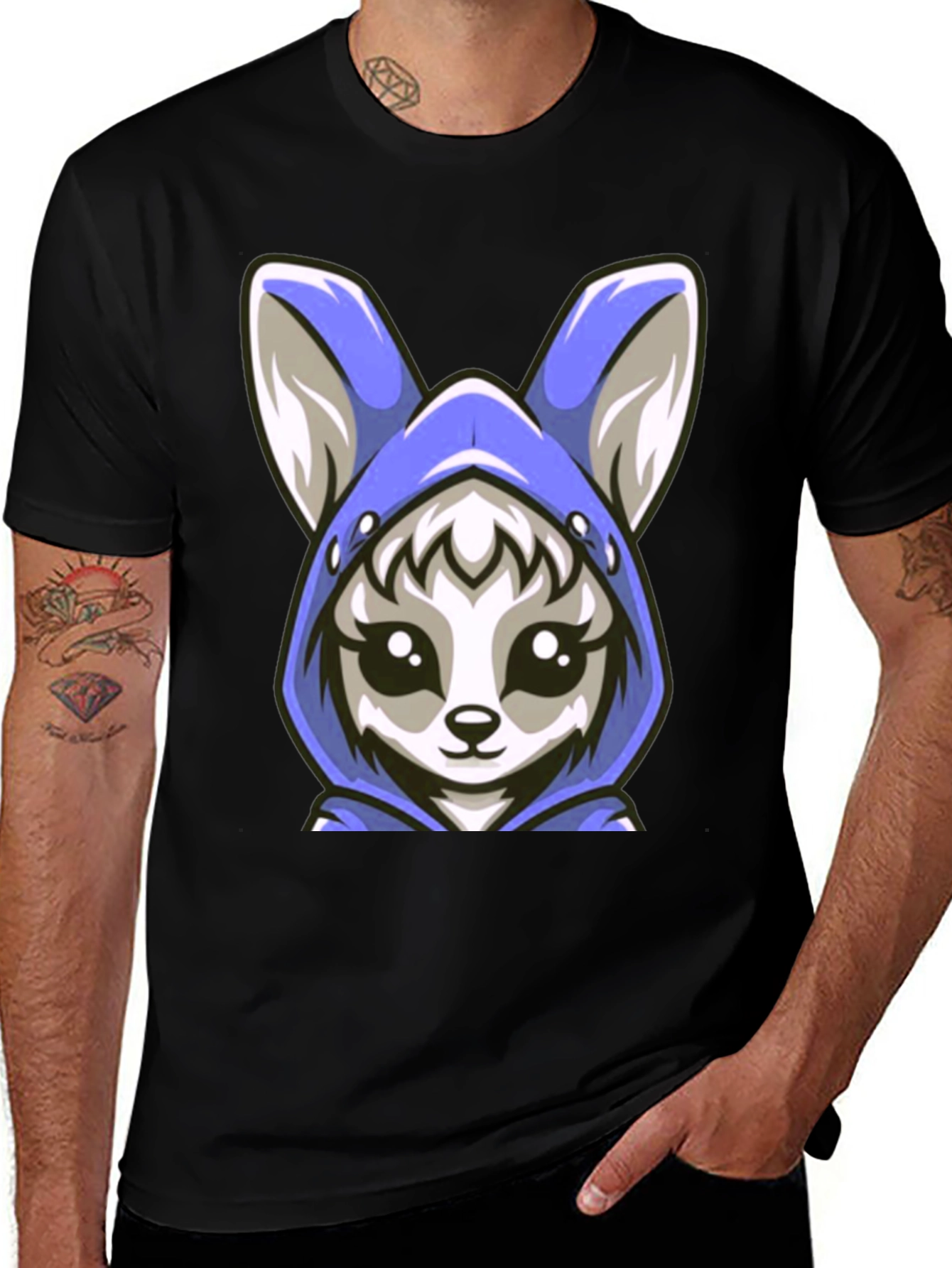 Variant 5 of Cute Kawaii Fox Hoodie T-Shirt