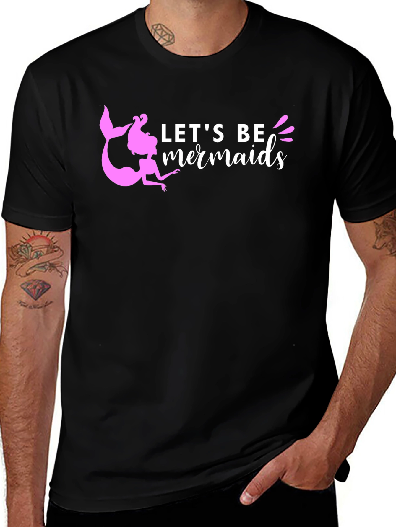 Let's Be Mermaids Graphic Tee