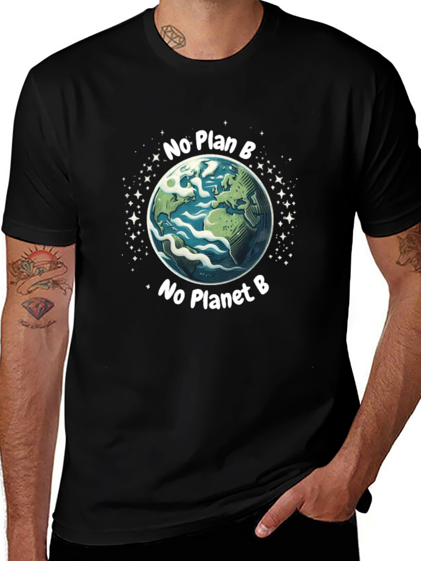 No Planet B Graphic Tee - Earth Day Shirt