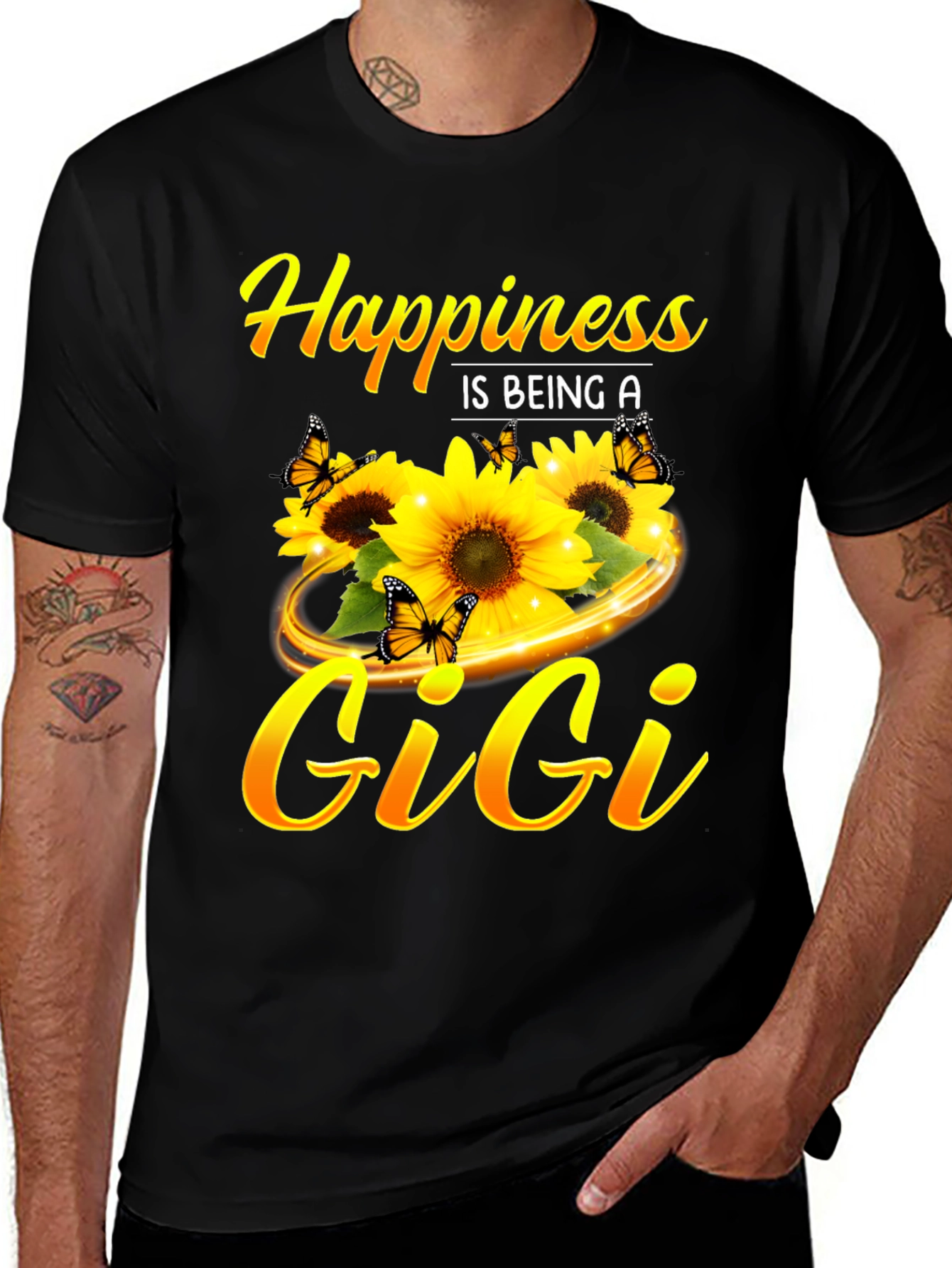 Variant 15 of Happiness is Being a Gigi T-Shirt