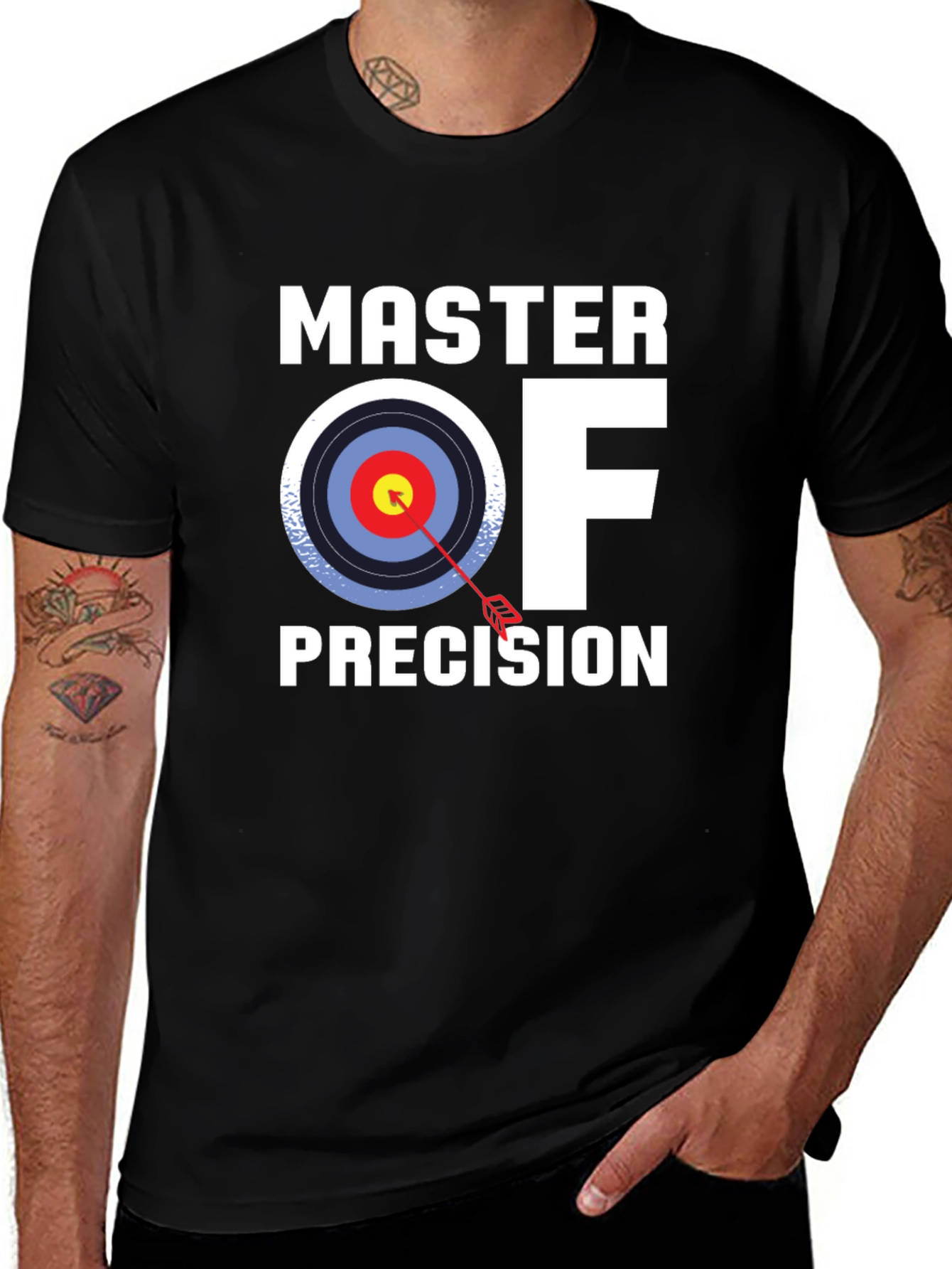 Master of Precision T-Shirt - Archery Design