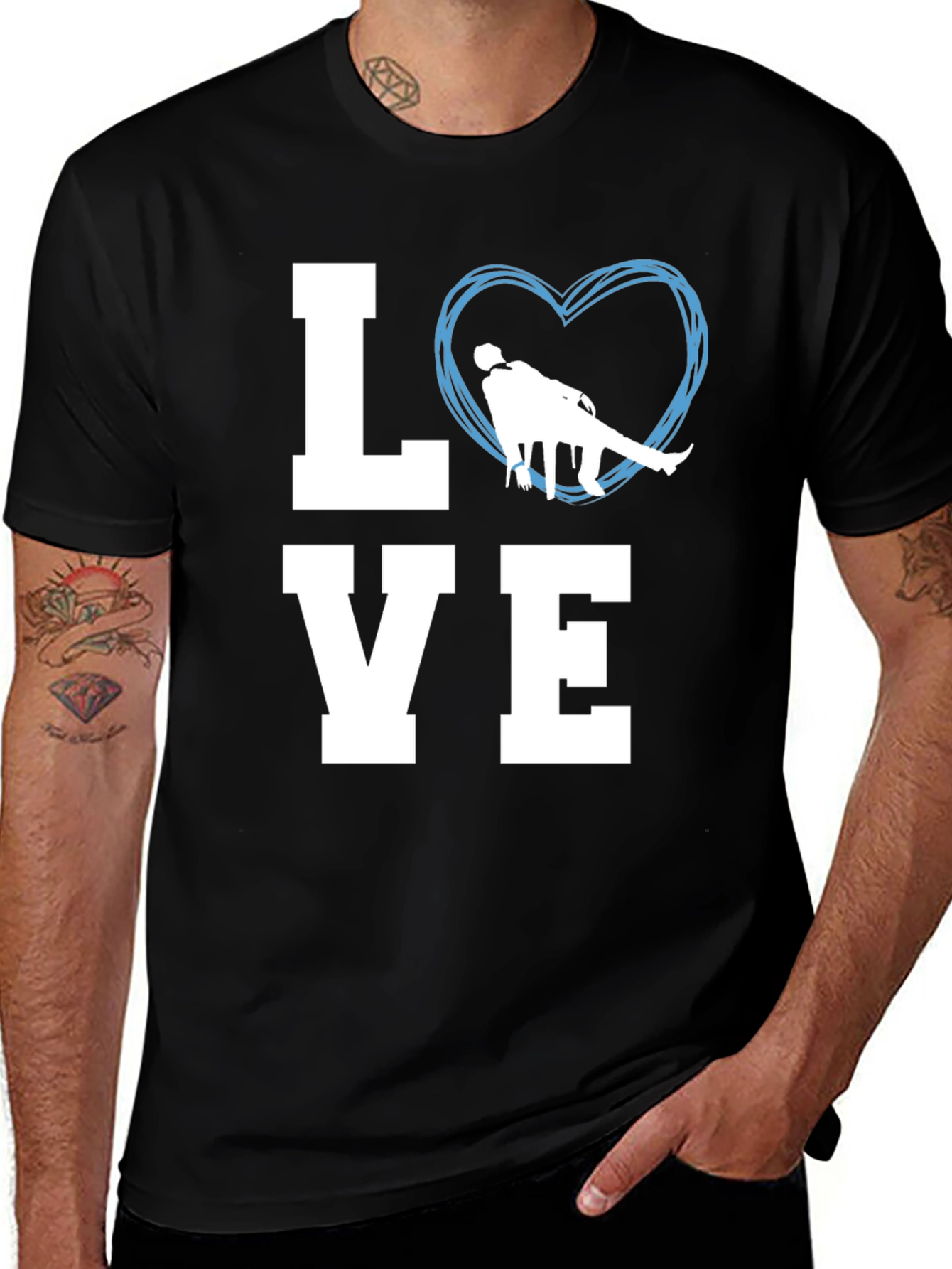 Variant 3 of Wrestling Love Graphic T-Shirt