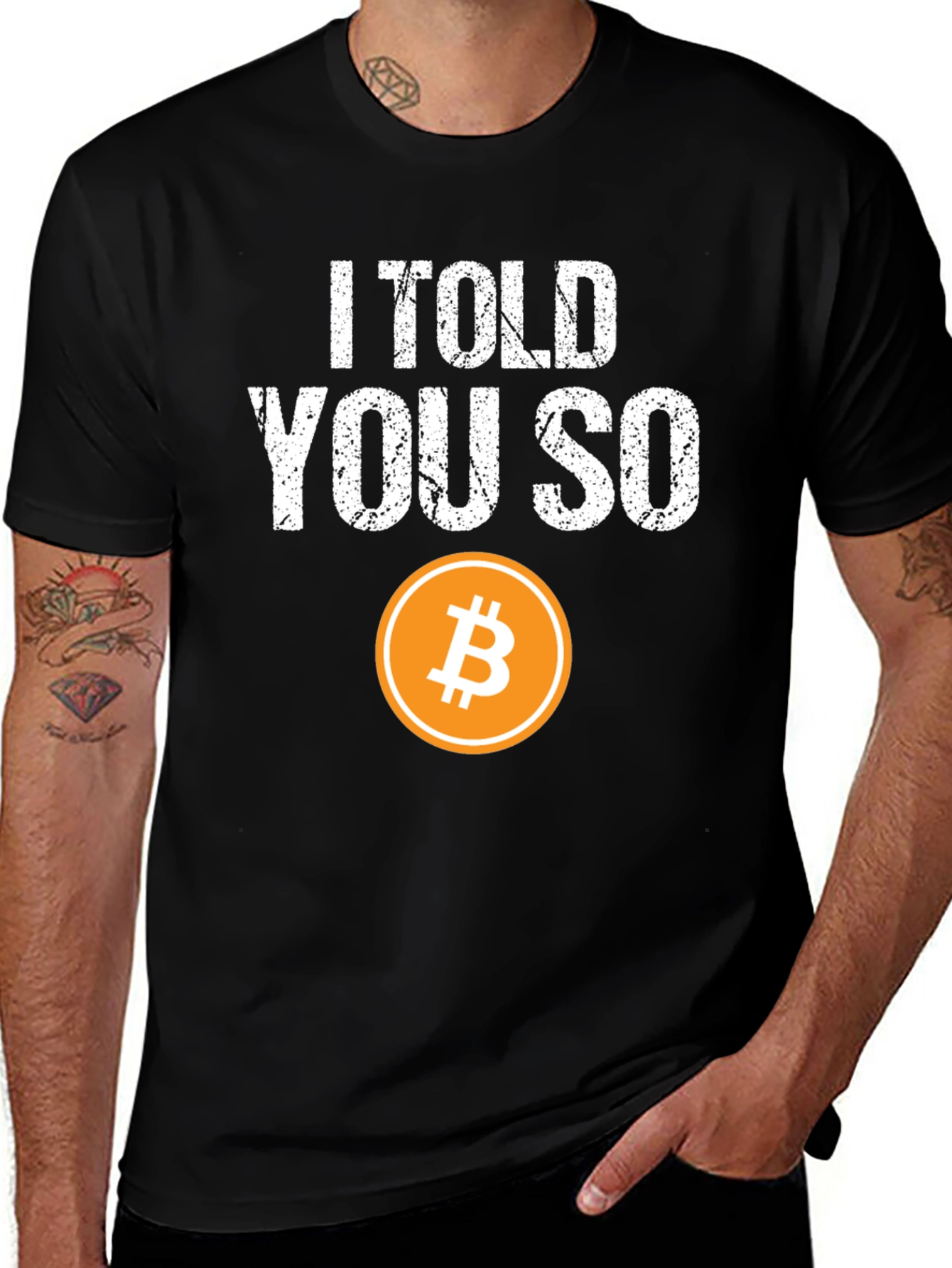 Variant 30 of I Told You So Bitcoin Crypto T-Shirt