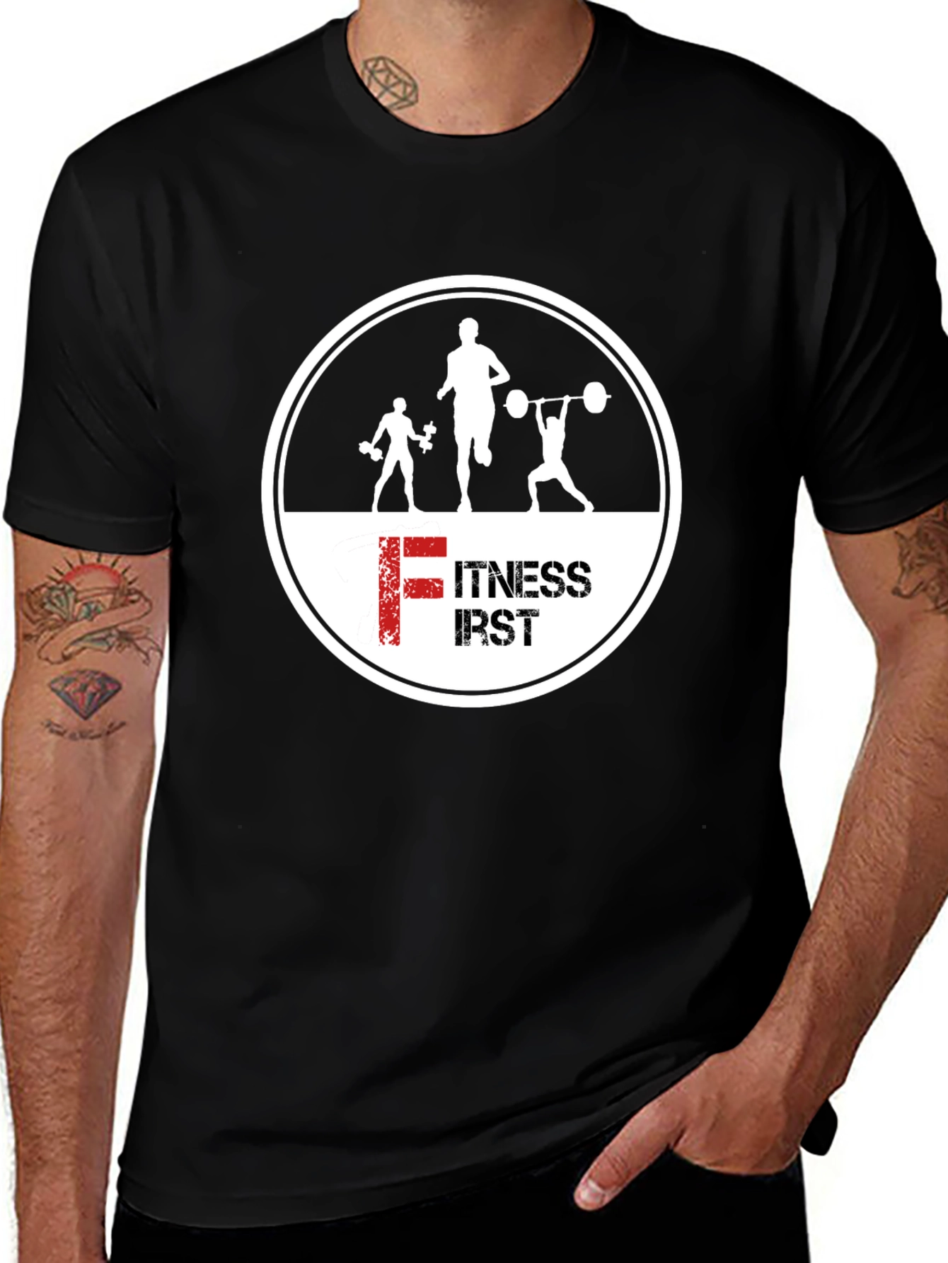 Variant 15 of Fitness First Black T-Shirt