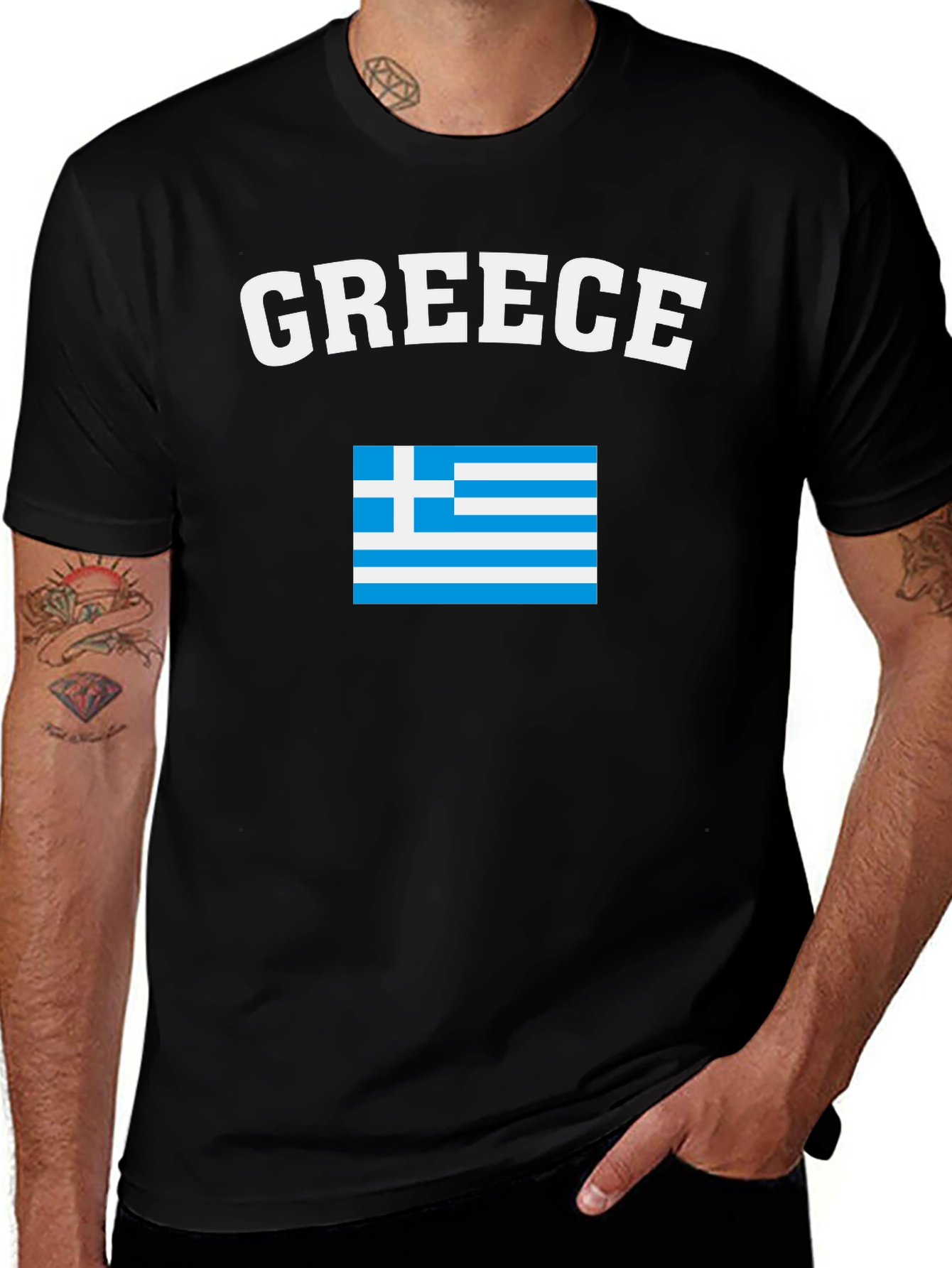 Greece Flag T-Shirt - Greek Pride