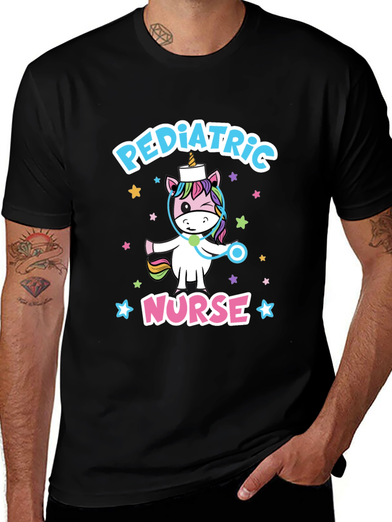Variant 12 of Pediatric Nurse Unicorn T-Shirt