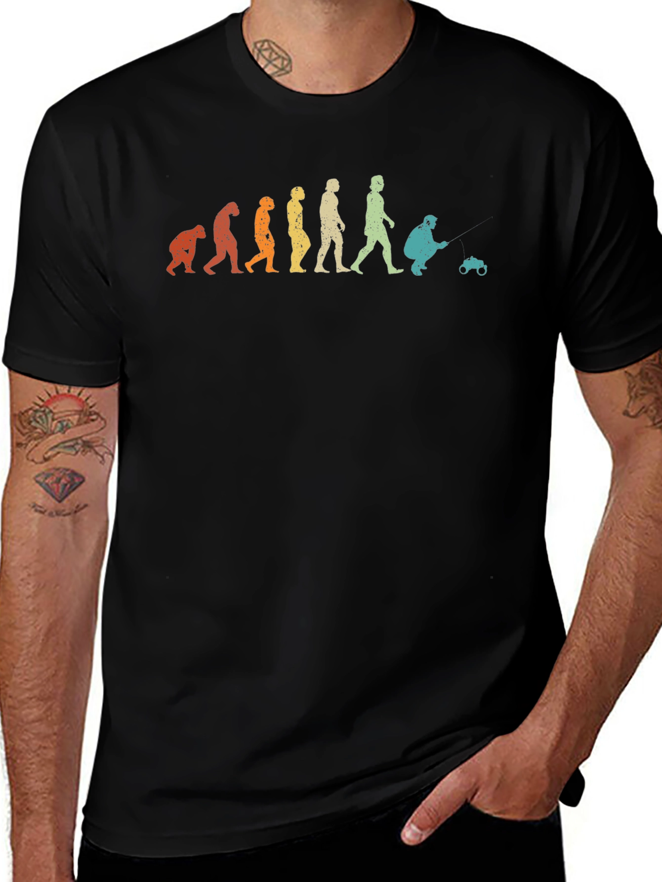 Variant 10 of Evolution RC Car T-Shirt