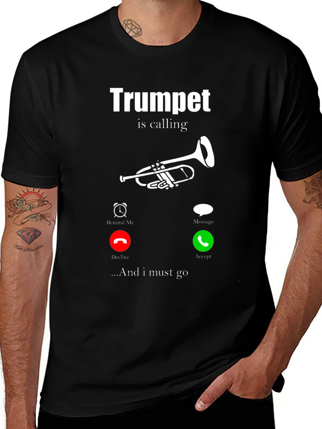 Variant 3 of Trumpet is Calling T-Shirt