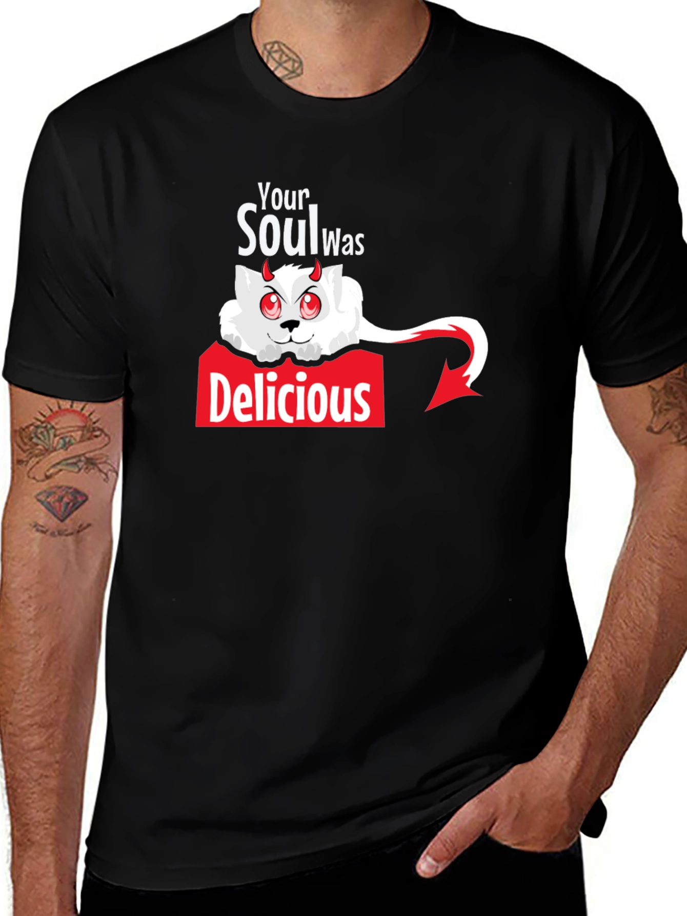 Variant 2 of Your Soul Was Delicious T-Shirt