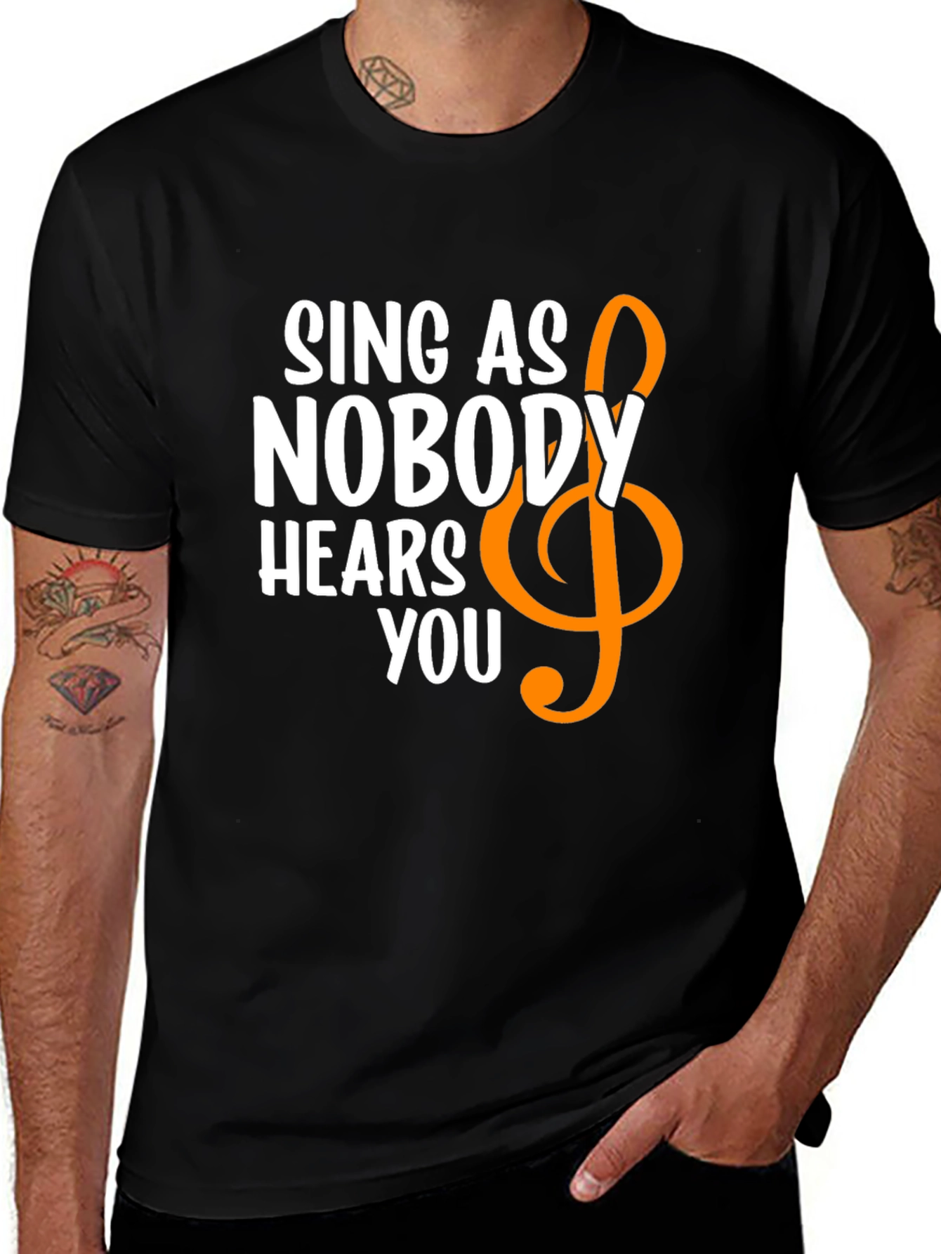 Variant 16 of Sing Like Nobody Hears You T-Shirt