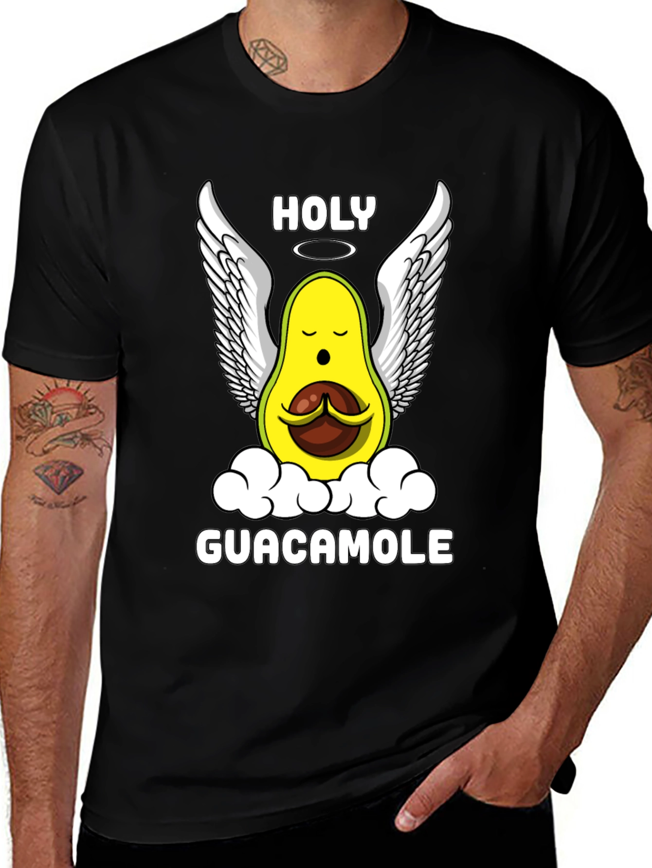 Holy Guacamole Avocado Humor T-Shirt