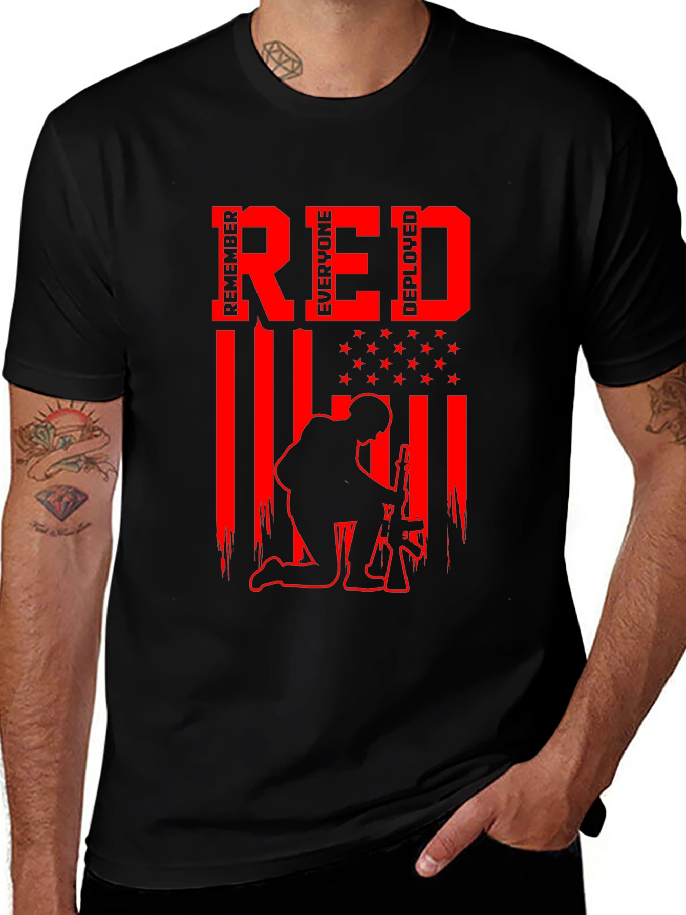 RED Remember Everyone Deployed T-Shirt