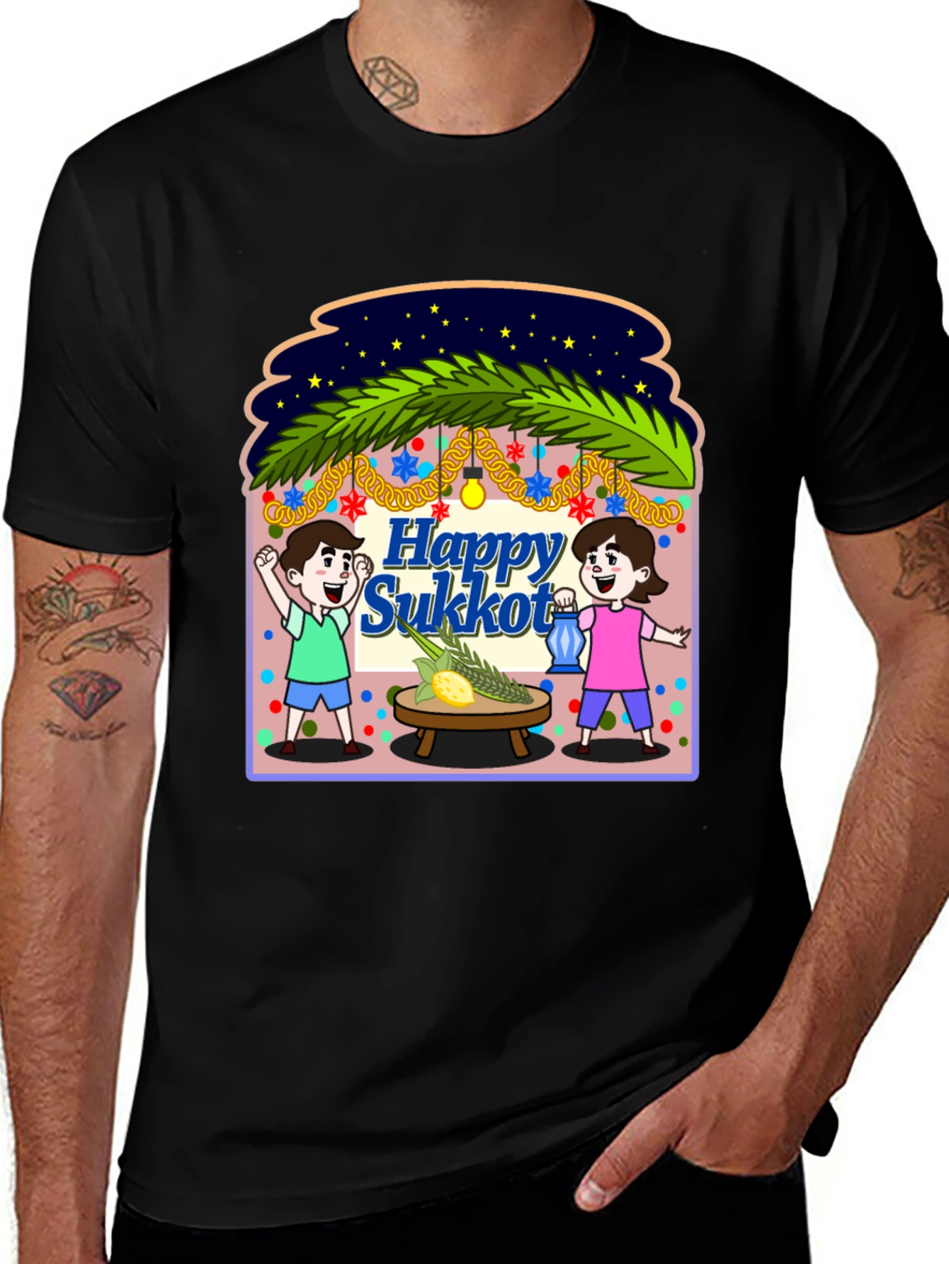 Happy Sukkot Holiday T-Shirt