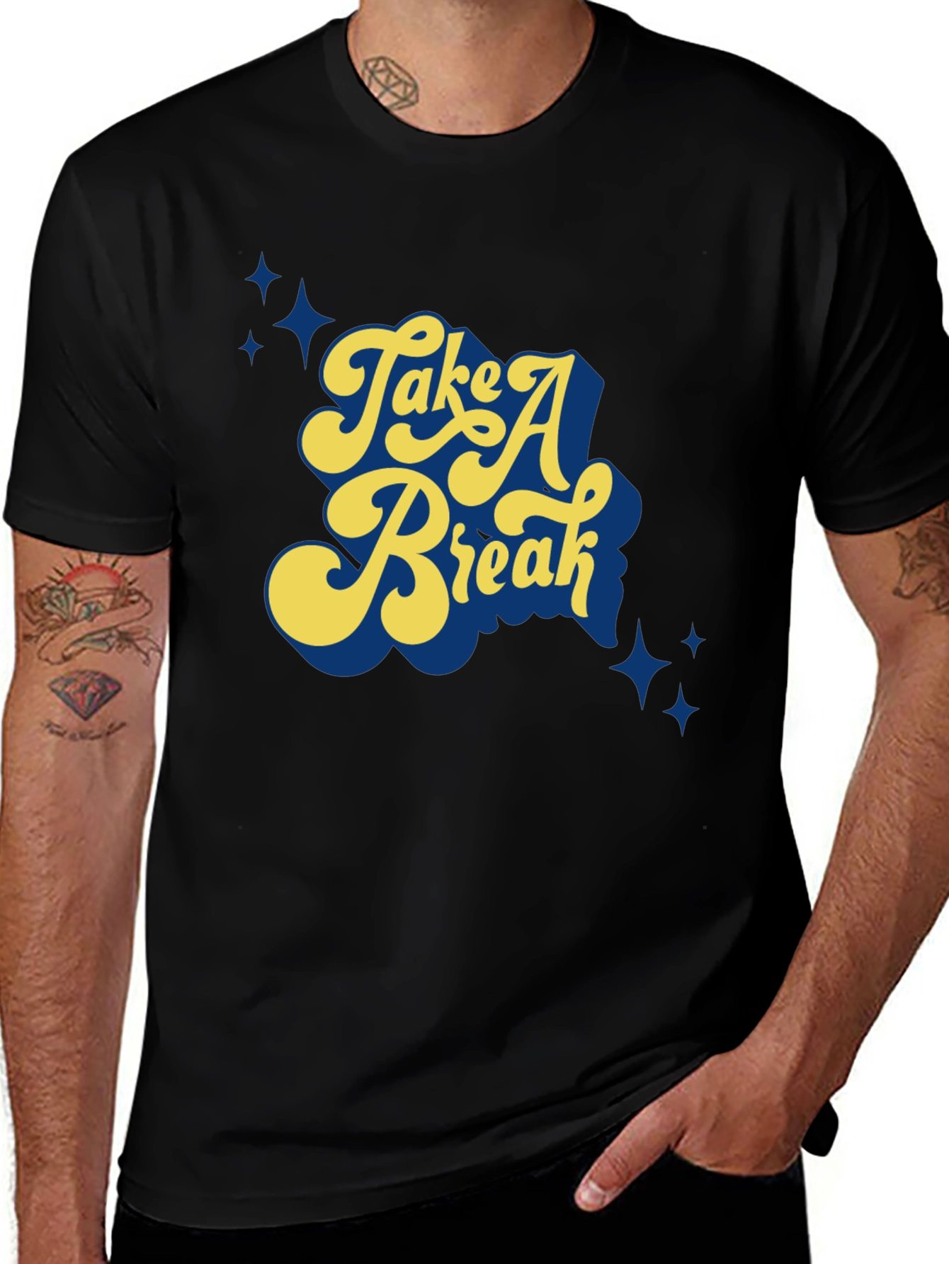 Variant 16 of Take A Break Graphic Tee - Stylish Comfort