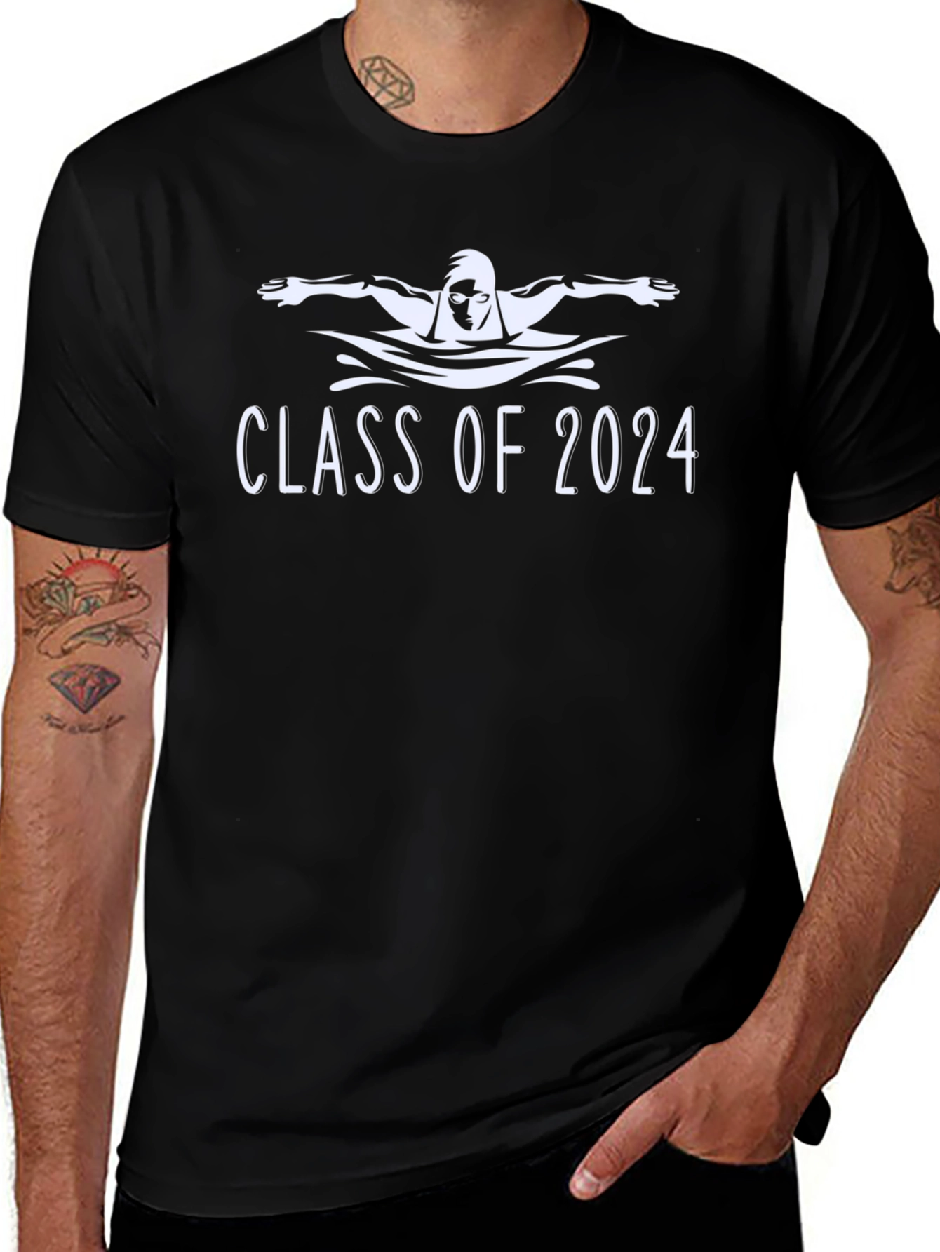 Class of 2024 Swim Team T-Shirt