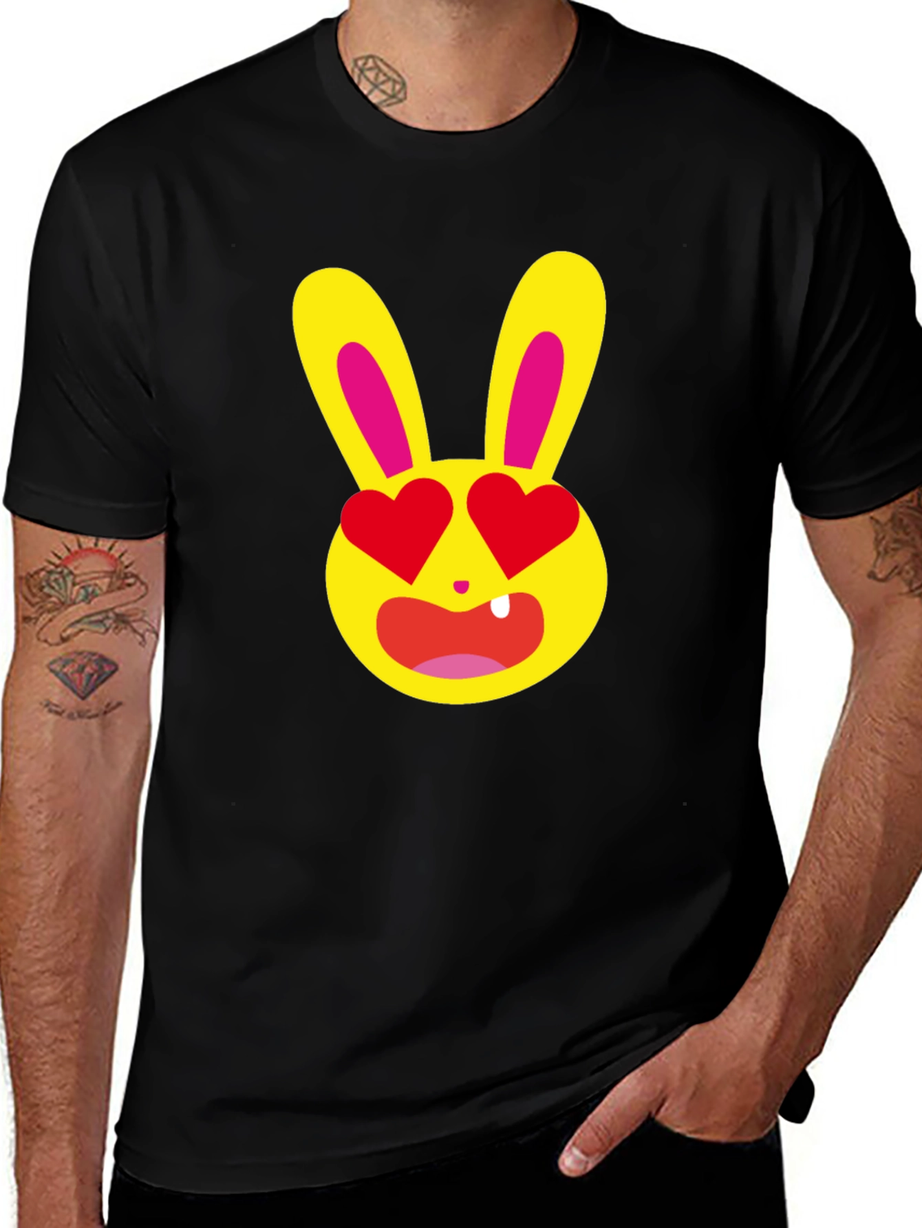 Variant 24 of Love Bunny T-Shirt - Unique Graphic Tee