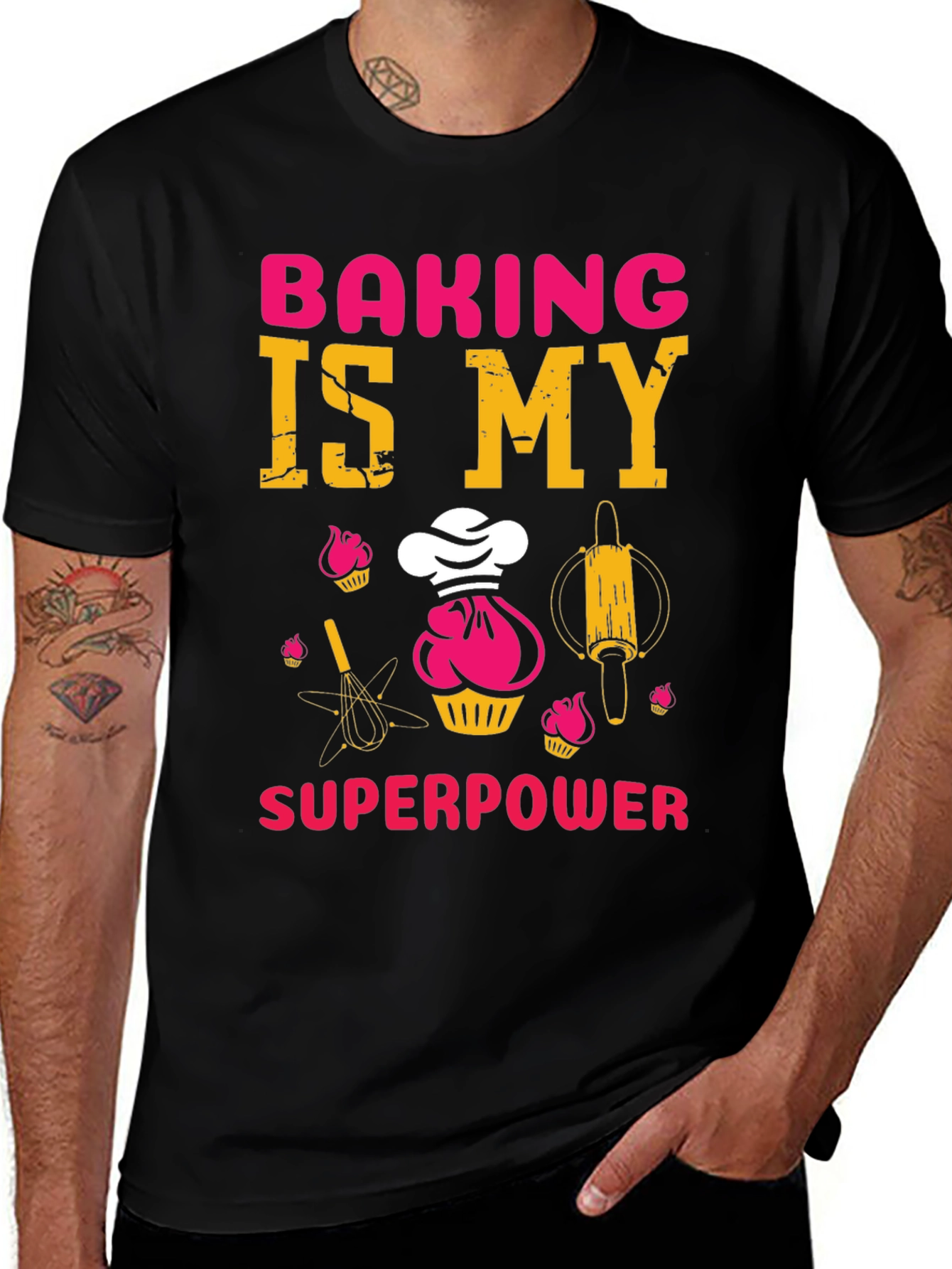 Variant 25 of Baking is My Superpower T-Shirt