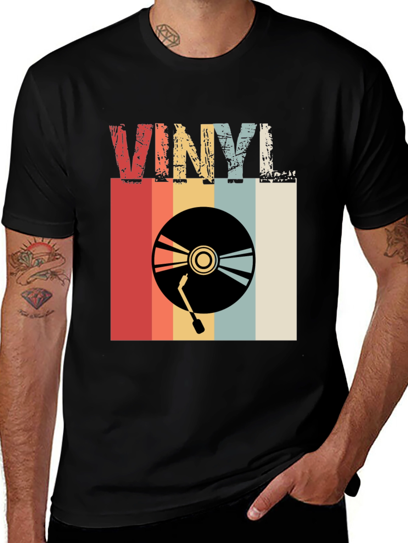 Variant 25 of Retro Vinyl Record T-Shirt - Classic Music Tee