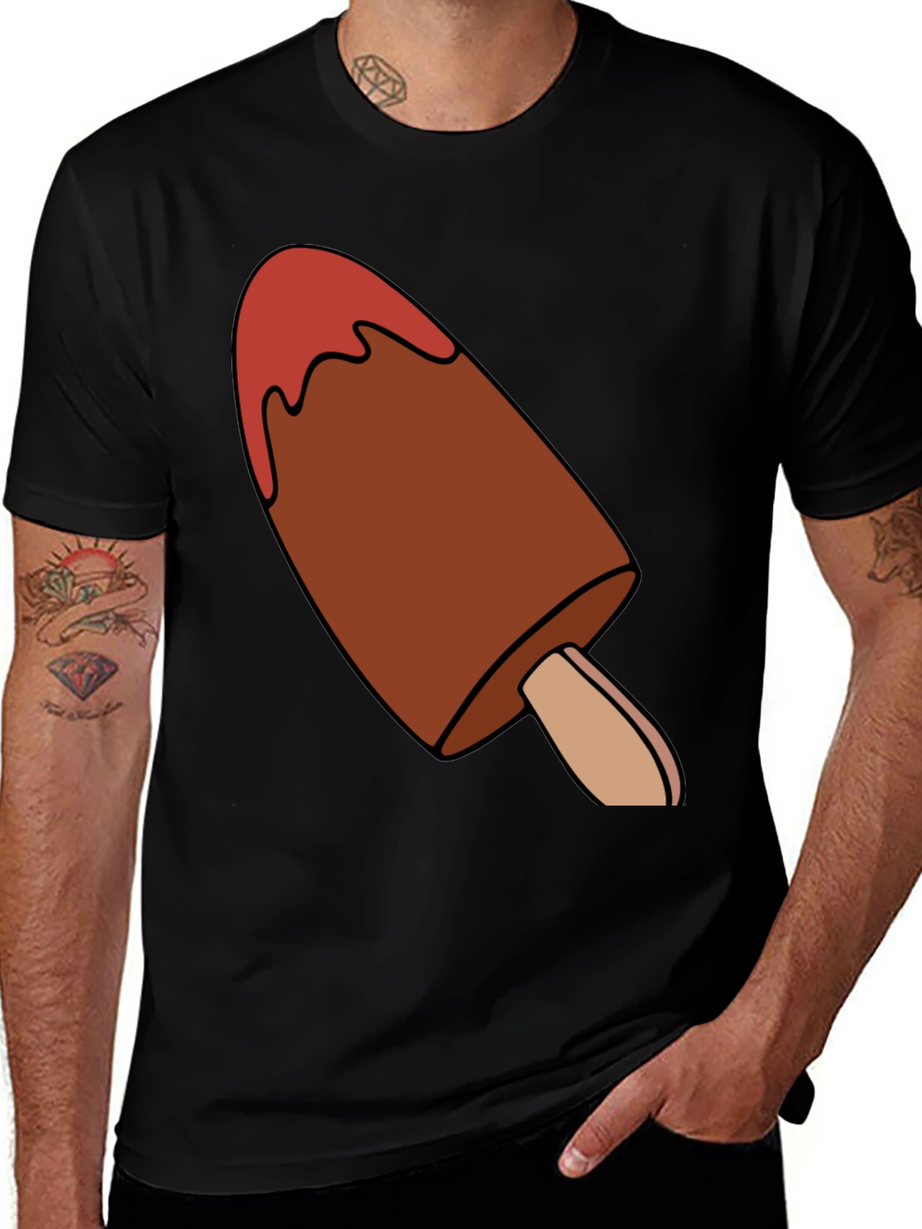 Variant 24 of Ice Cream T-Shirt - Fun Graphic Tee