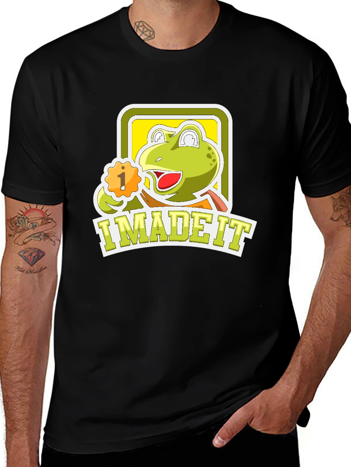 I Made It Frog T-Shirt - Fun Celebration Tee