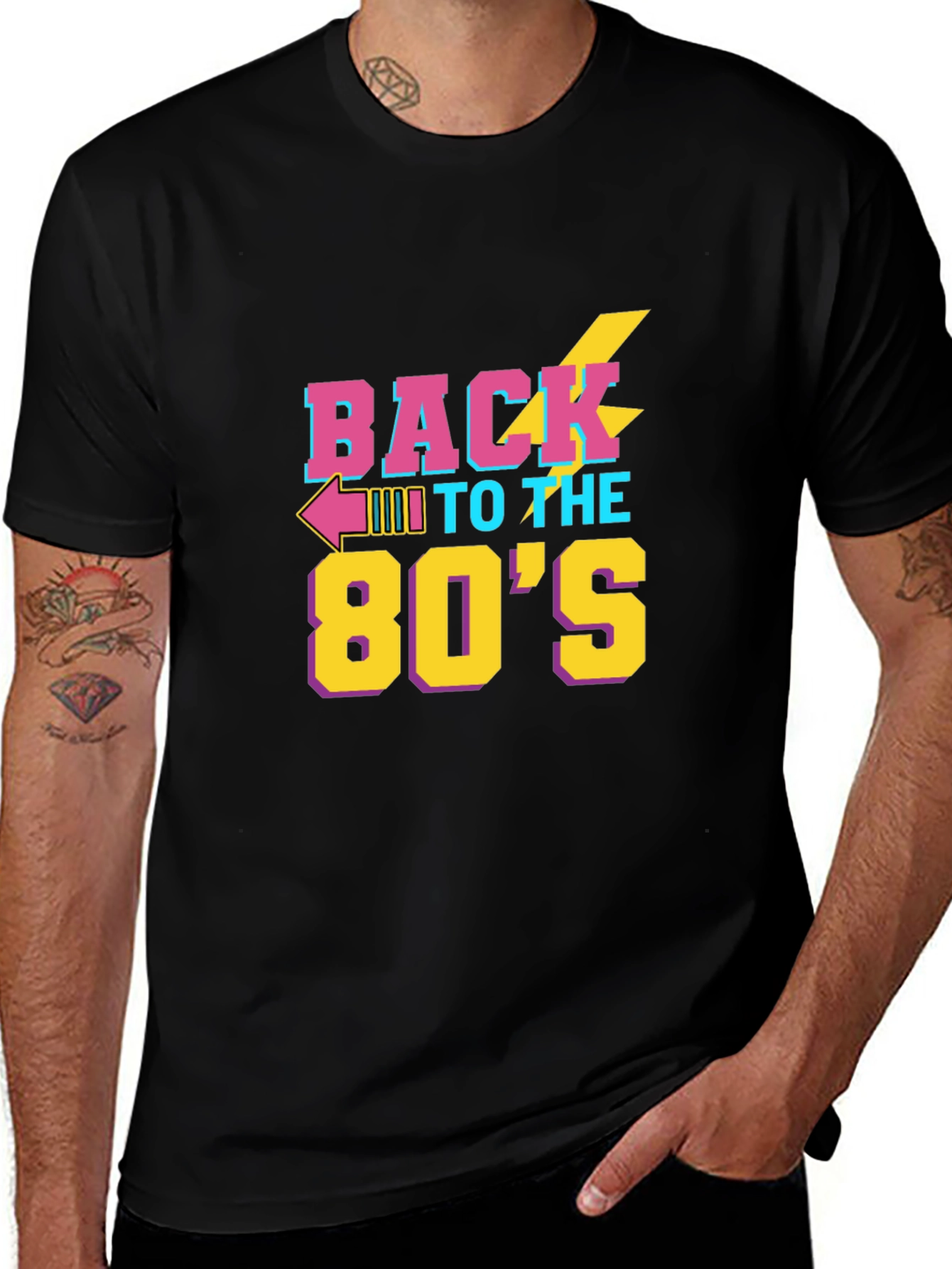 Variant 24 of Back to the 80's Graphic T-Shirt
