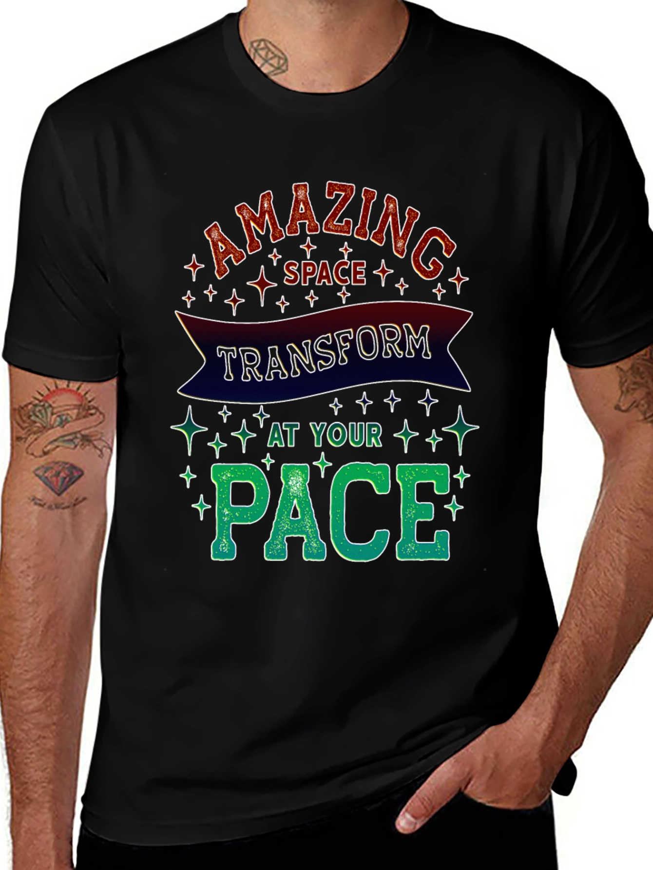 Amazing Space T-Shirt Transform At Your Pace