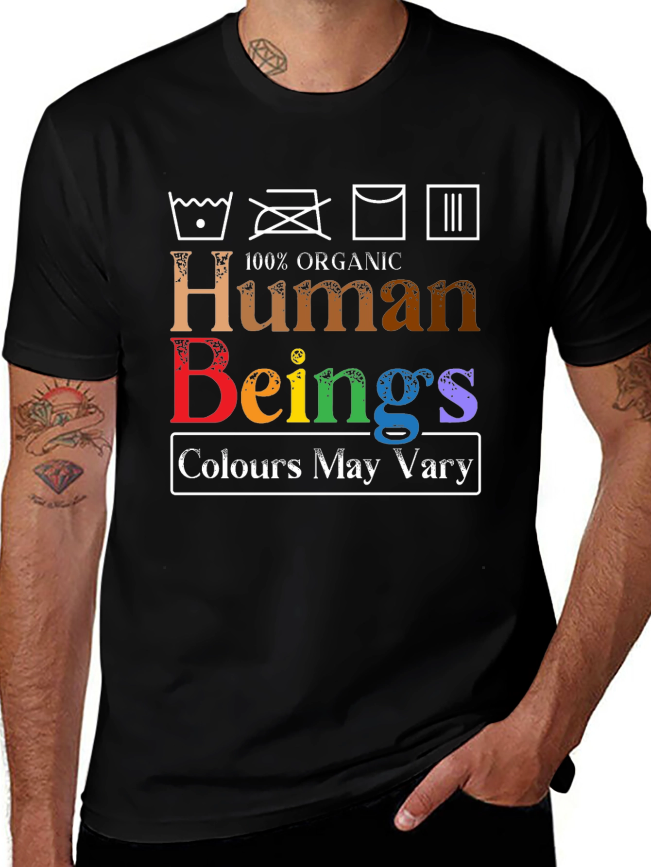 Organic Human Beings Pride T-Shirt