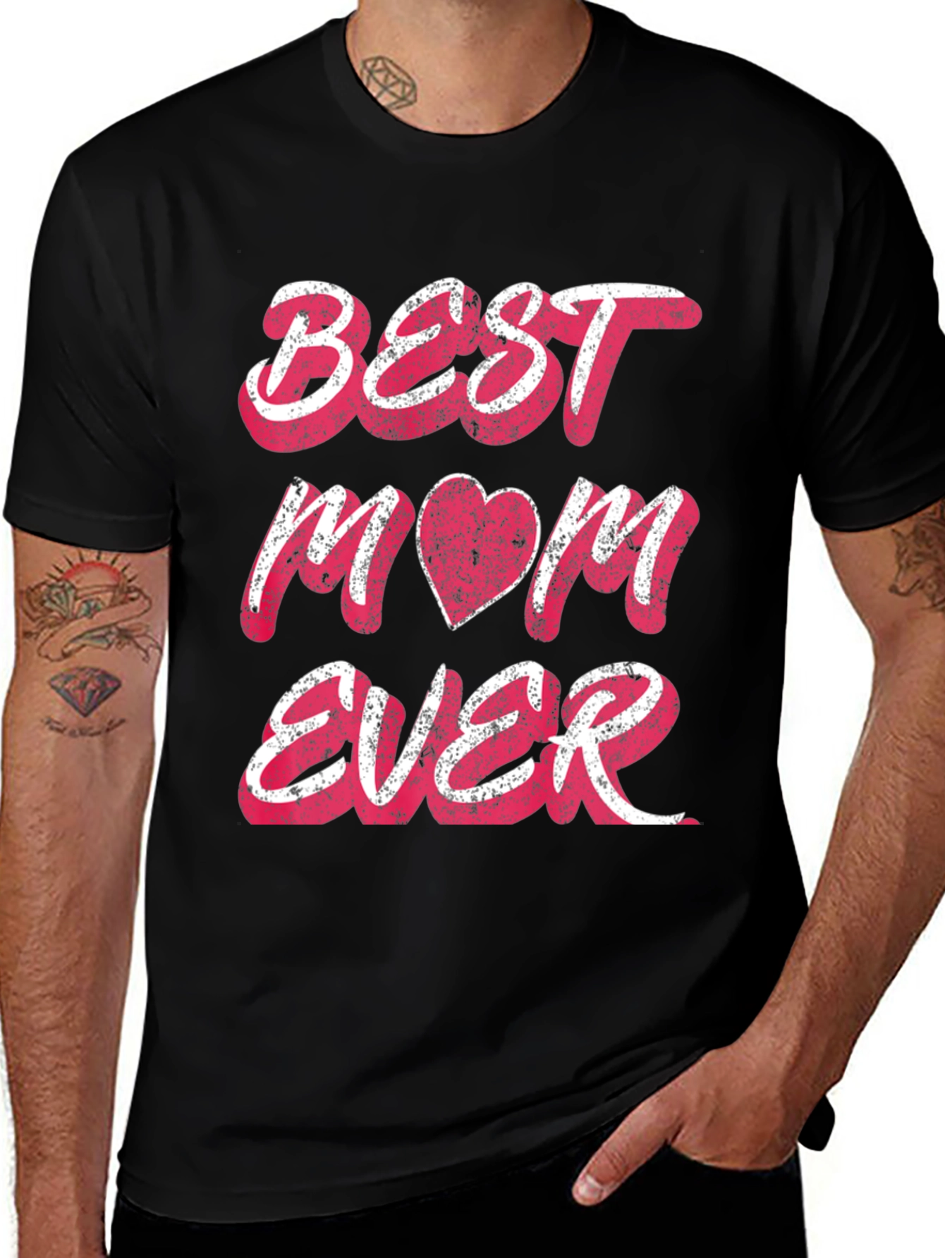Variant 2 of Best Mom Ever Graphic T-Shirt