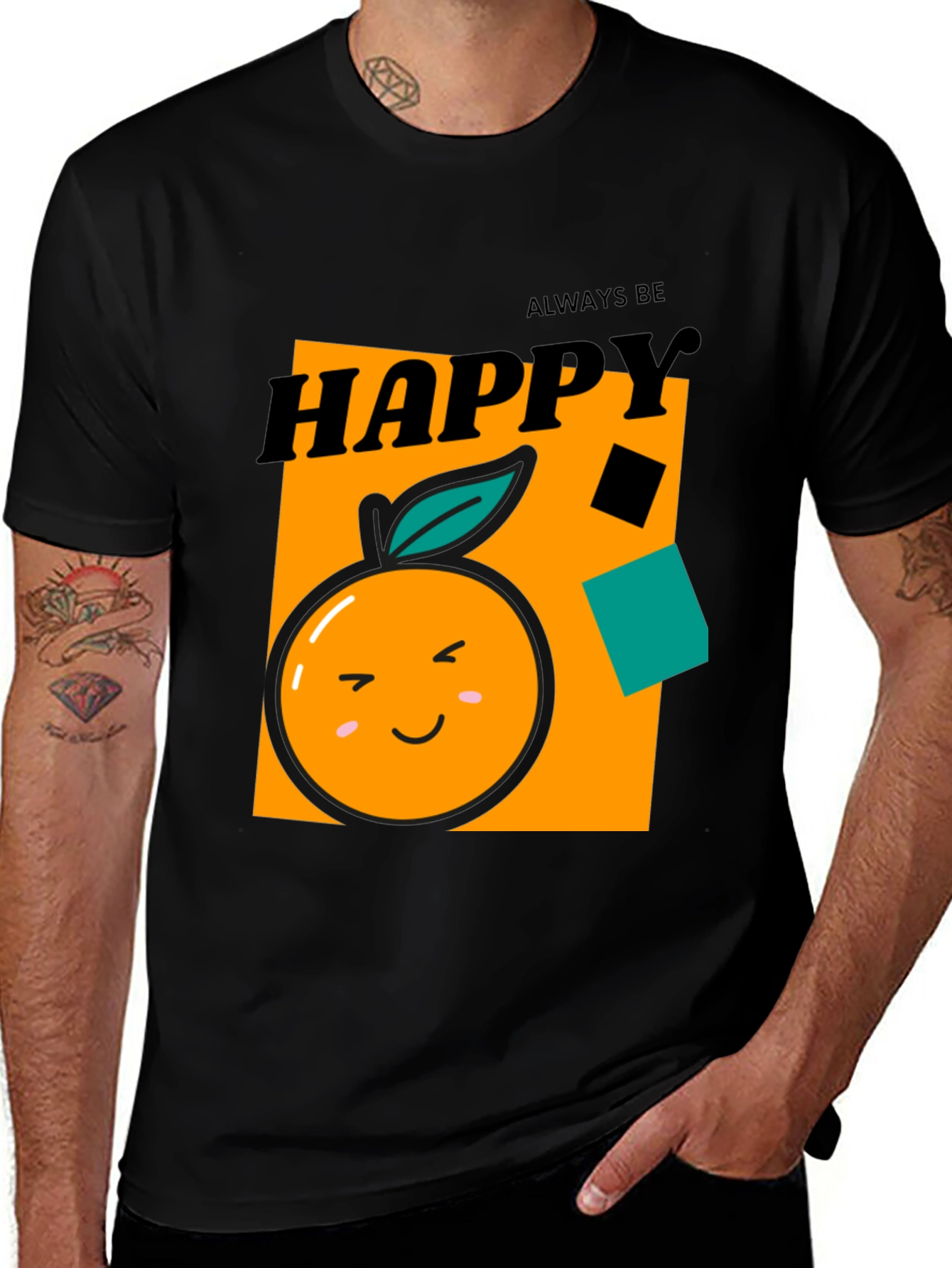 Always Be Happy Graphic Tee