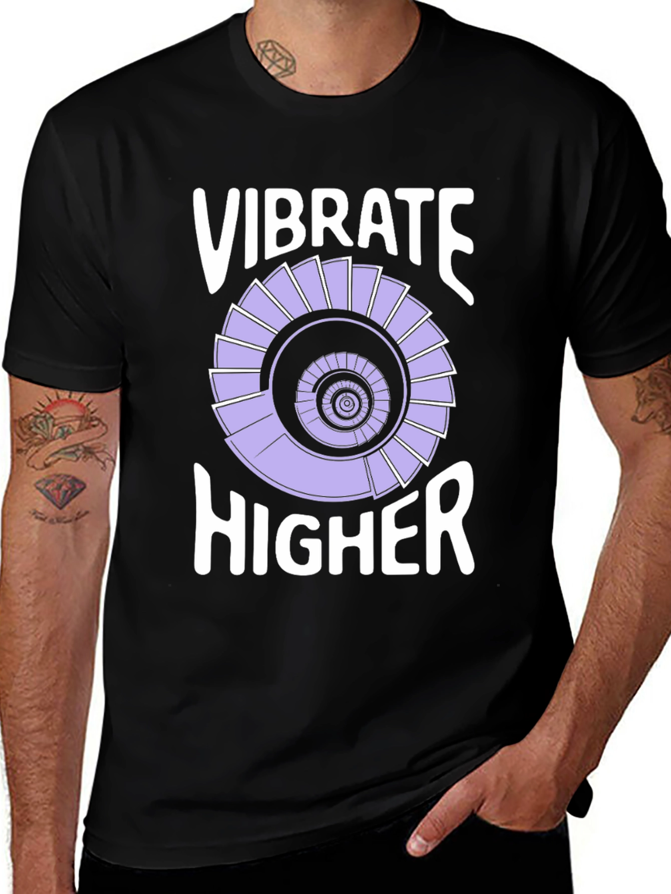 Variant 9 of Vibrate Higher Graphic Tee