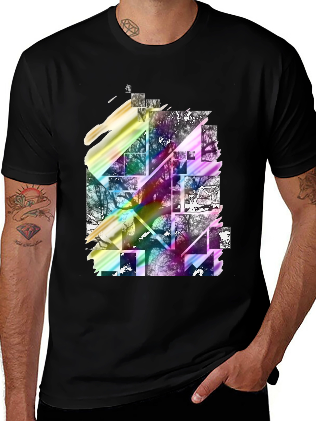 Variant 30 of Abstract Geometric Graphic Tee